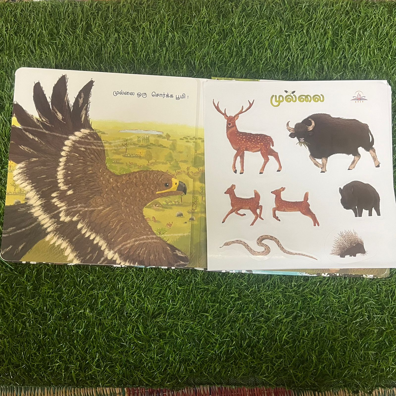 Mullai with stickers - Tamil Flap Book