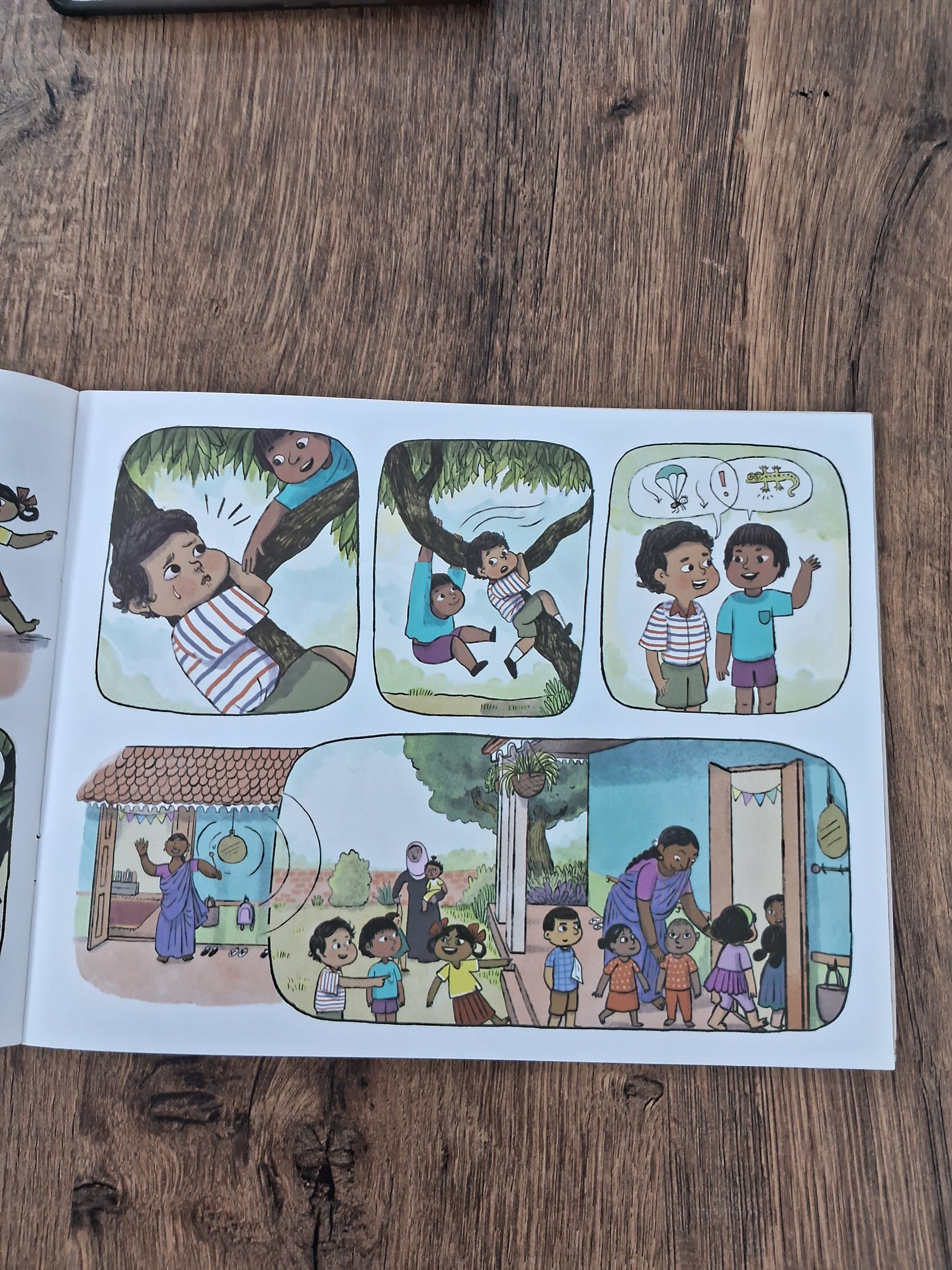 Ikru's First Day of School - Hindi