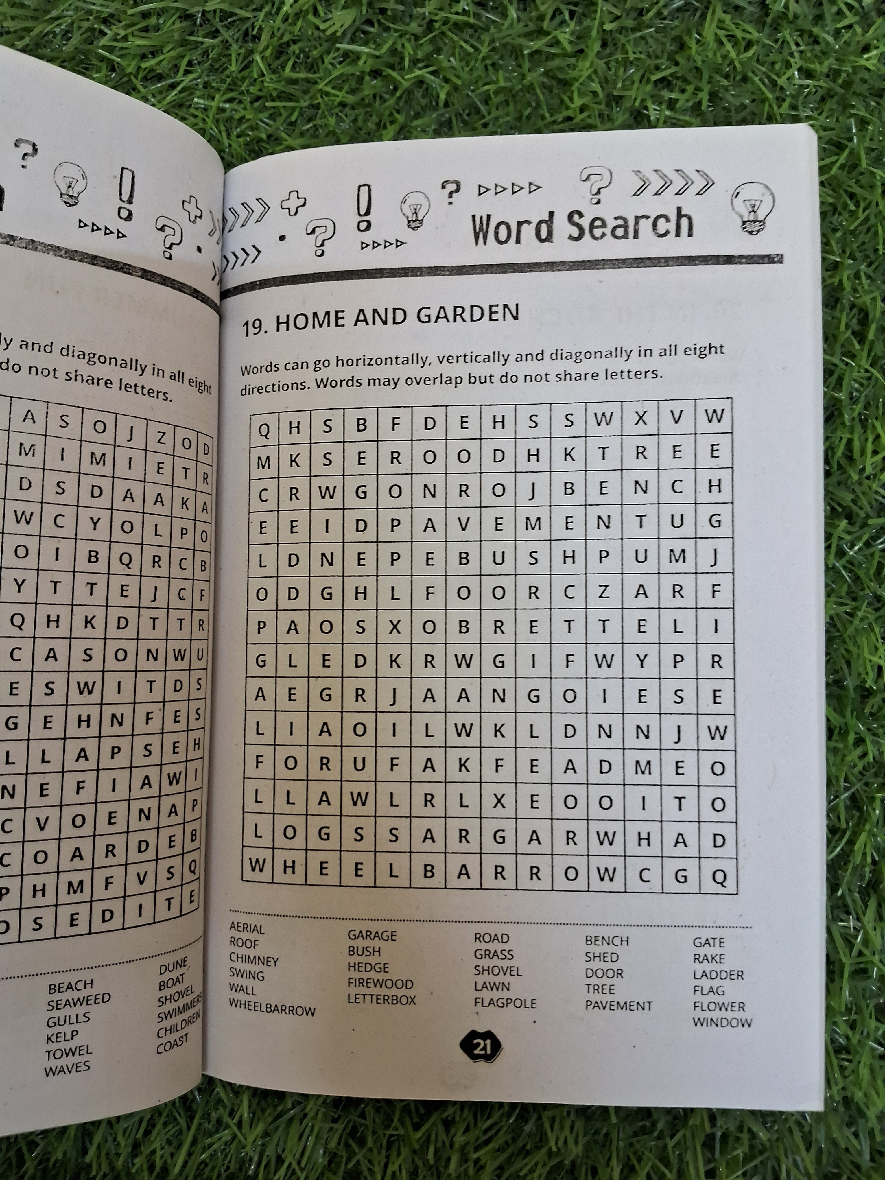 Word search Book