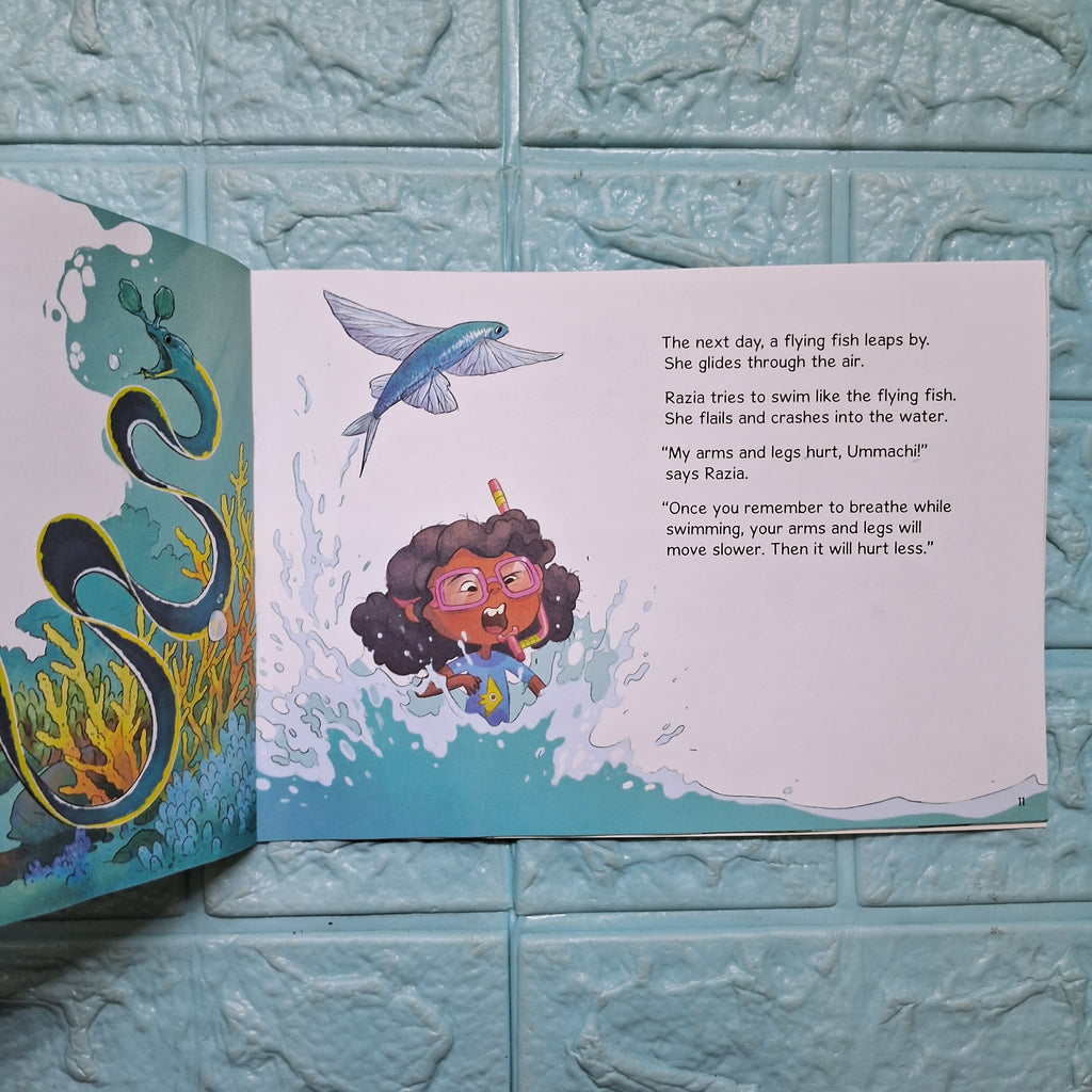 Razia Learns to Swim - English - Level3 - Pratham
