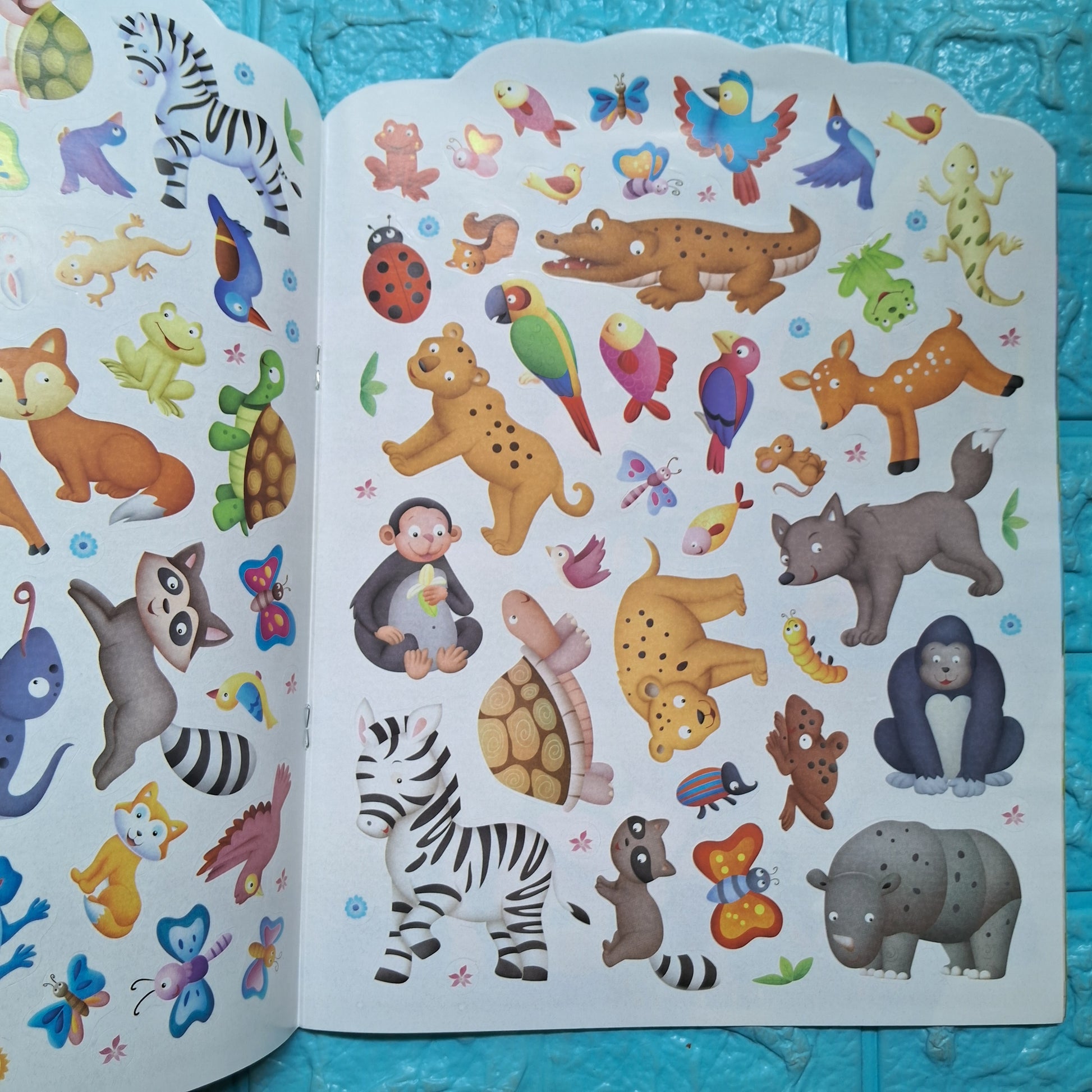 In the Jungle - Sticker Book