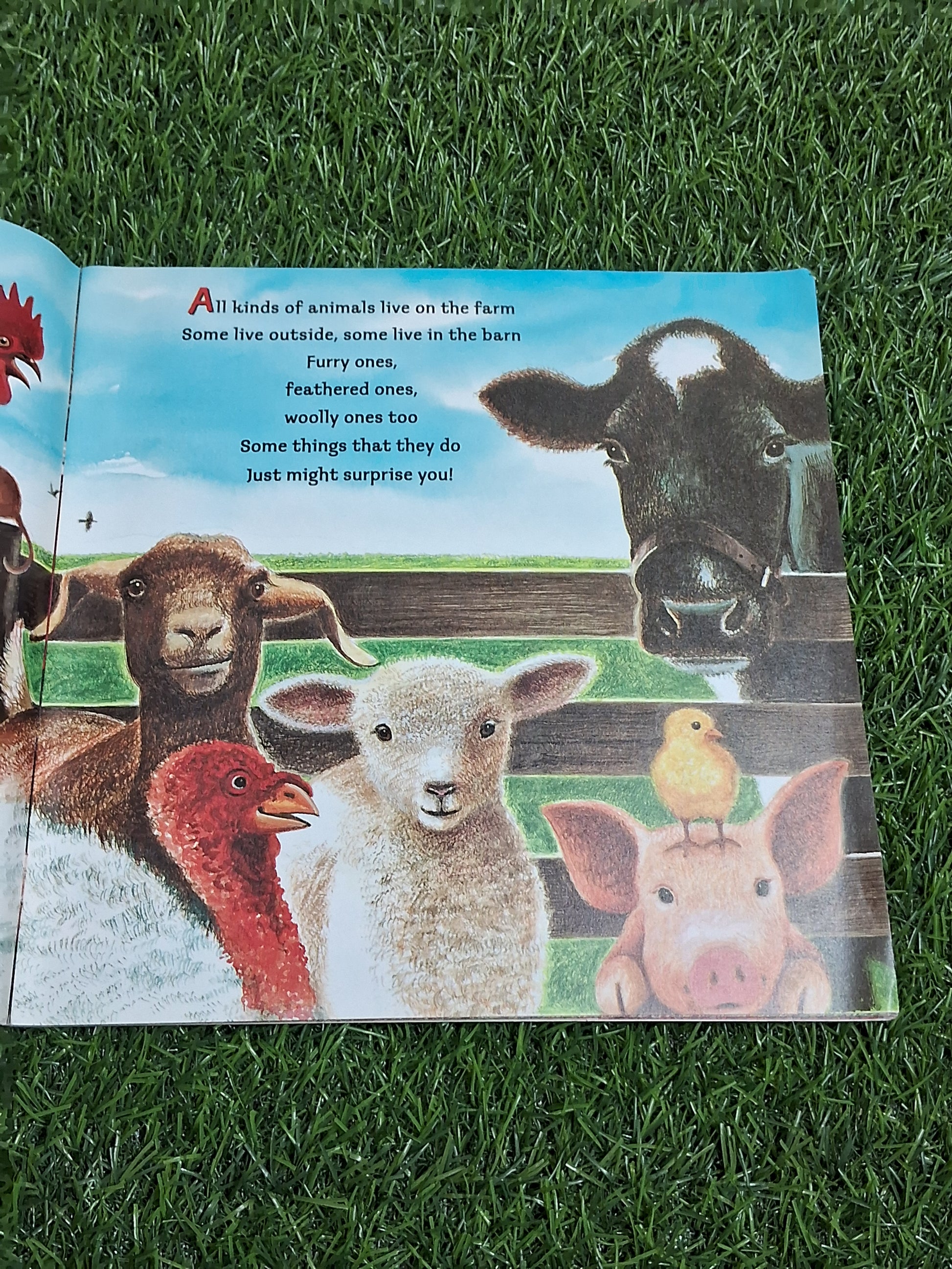 WENDELL MINOR - MY FARM FRIENDS - Good Condition Paperback