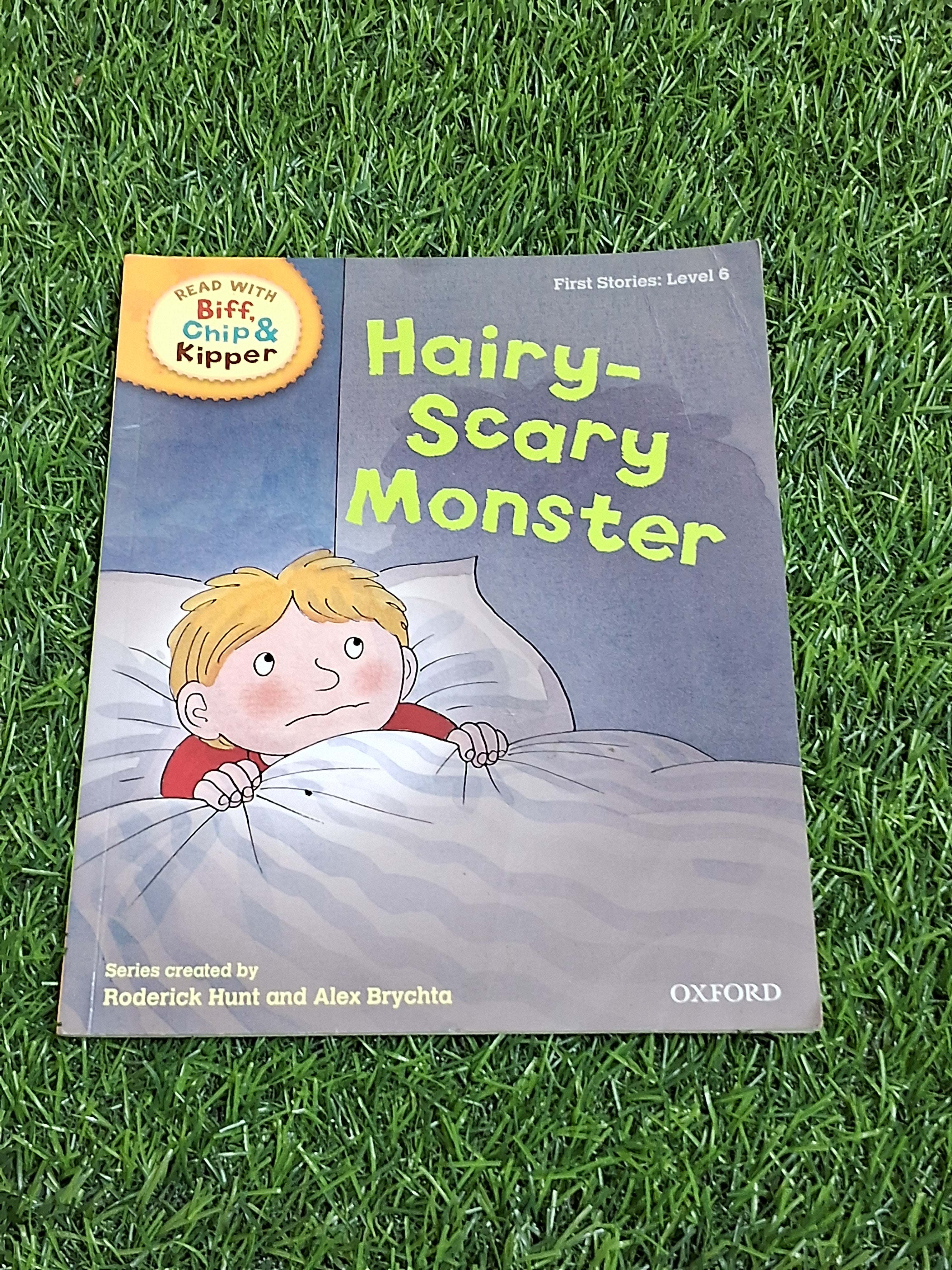 READ WITH BIFF CHIP & KIPPER - HAIRY-SCARY MONSTER - Excellent Condition Paperback