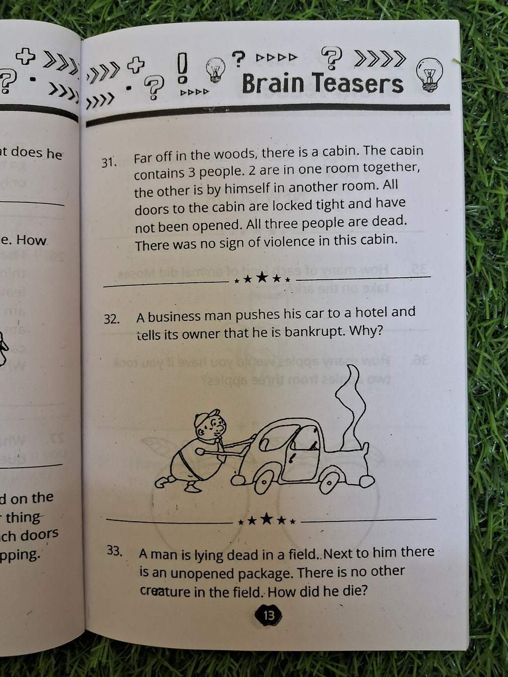 Brain teasers Book
