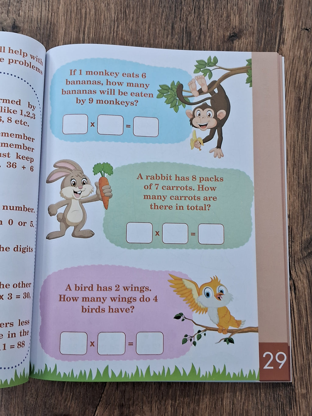 Simple Multiplication - Maths Activity