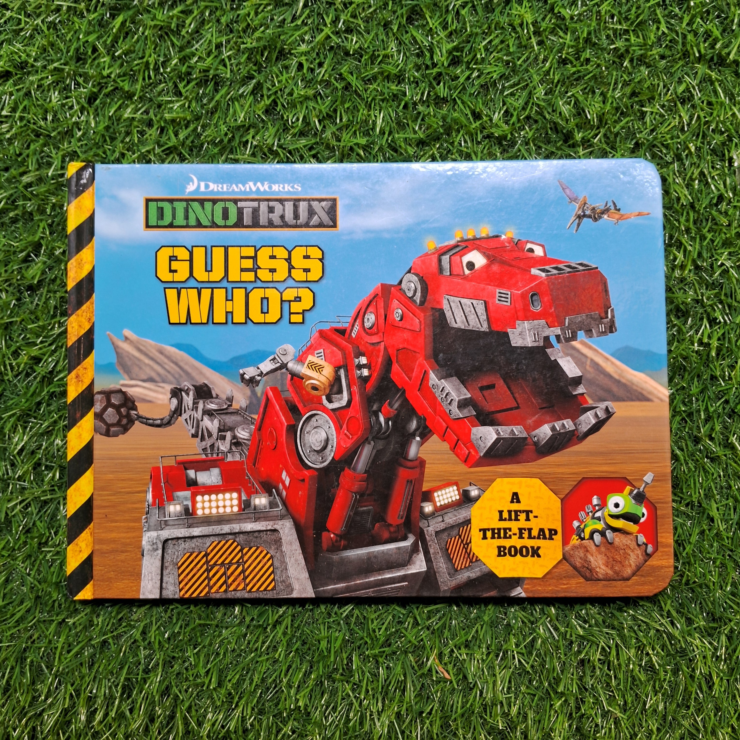Dinotrux Guess who - As Good condition as New Flap Book