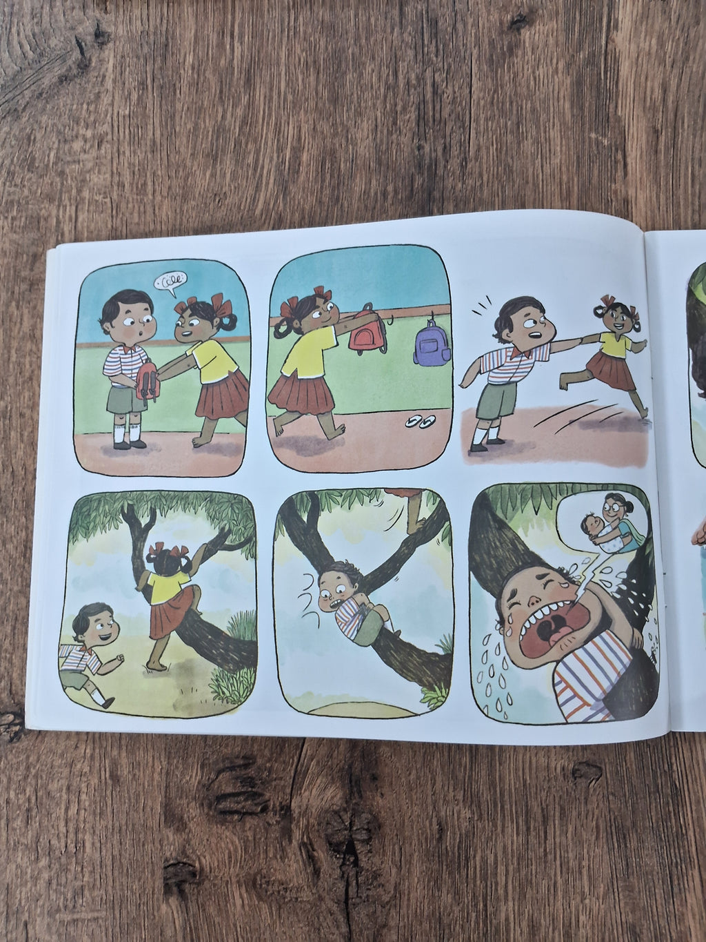 Ikru's First Day of School - Hindi