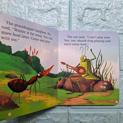 My First Board Book-The Ant and the Grasshopper