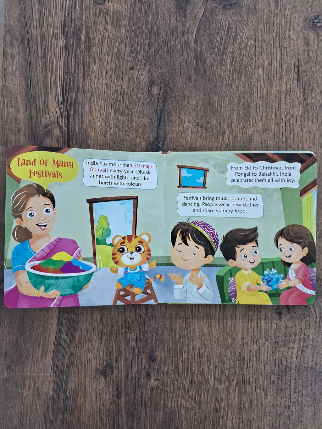 India the Mini World - Padded Board Book