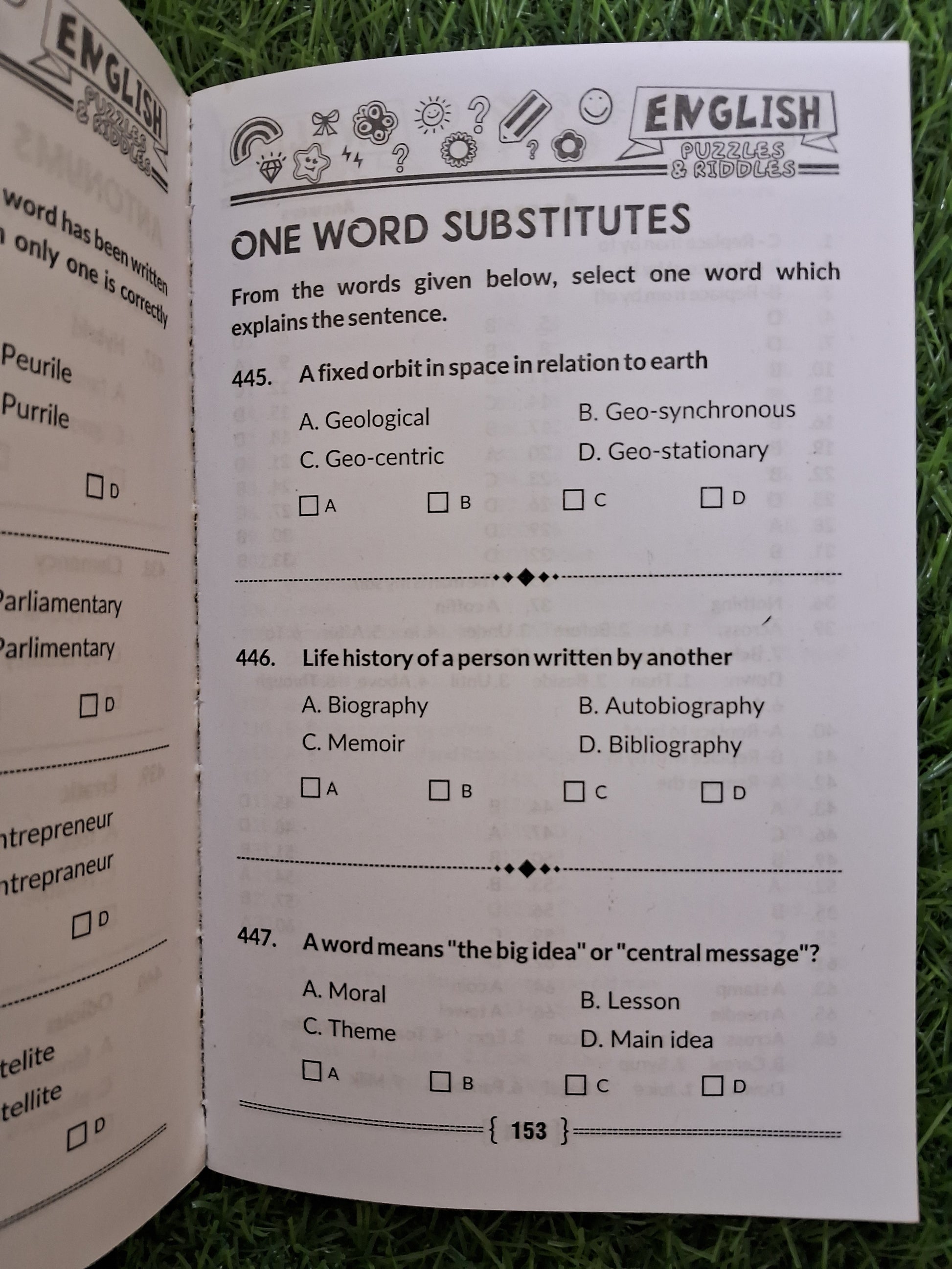 English puzzles & riddles - Challenging Books