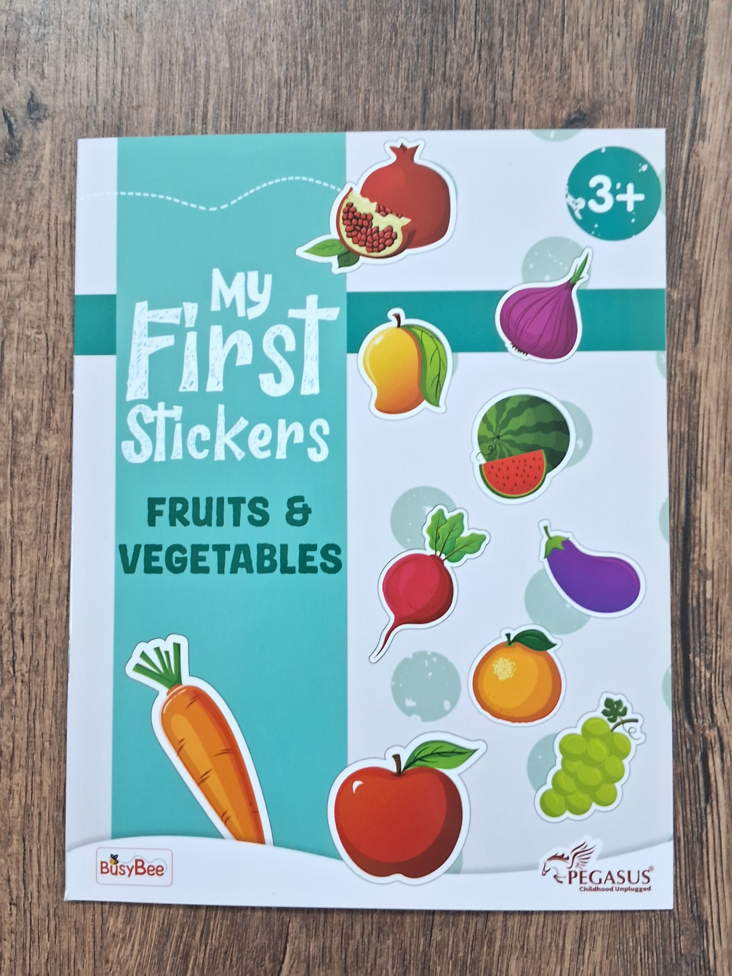 My First Stickers — Fruits and Vegetables
