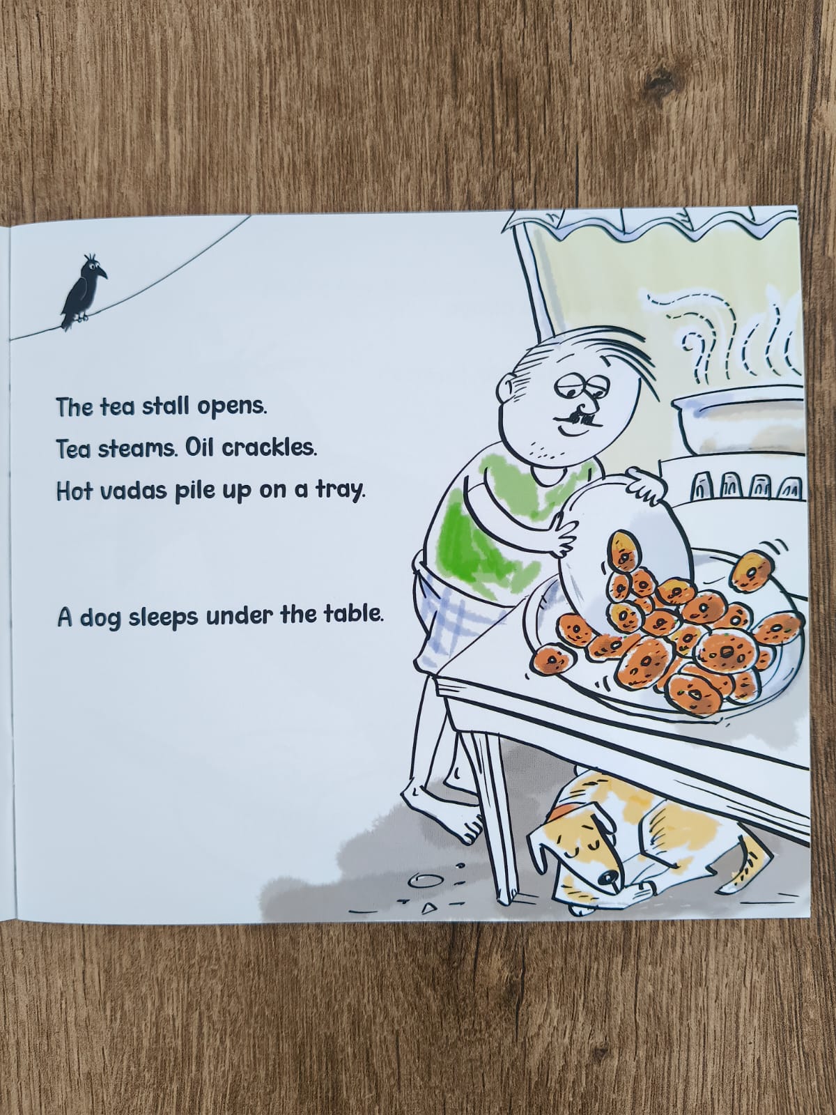 Crow vs Vada - English Picture Book