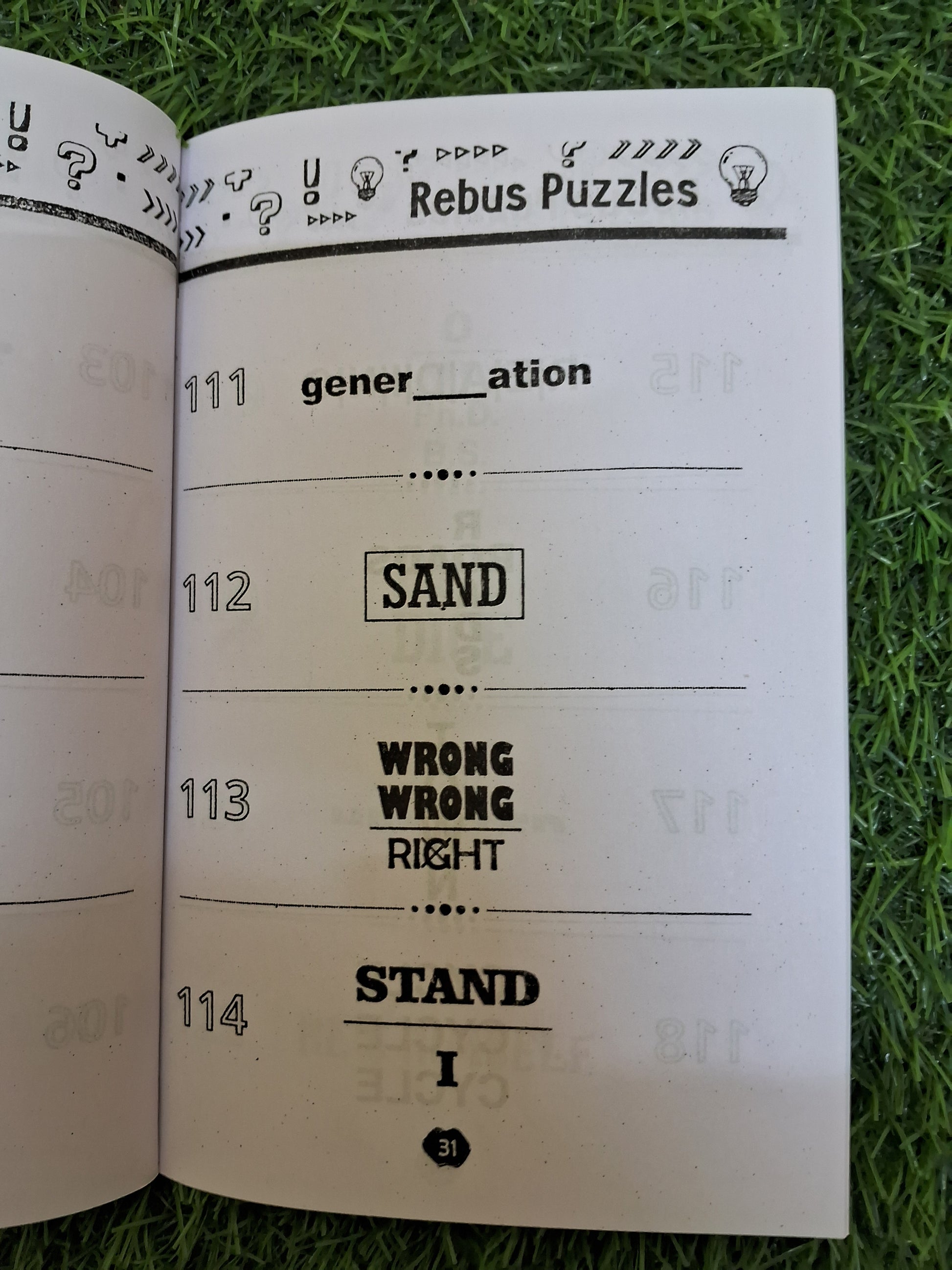 Rebus puzzles Book