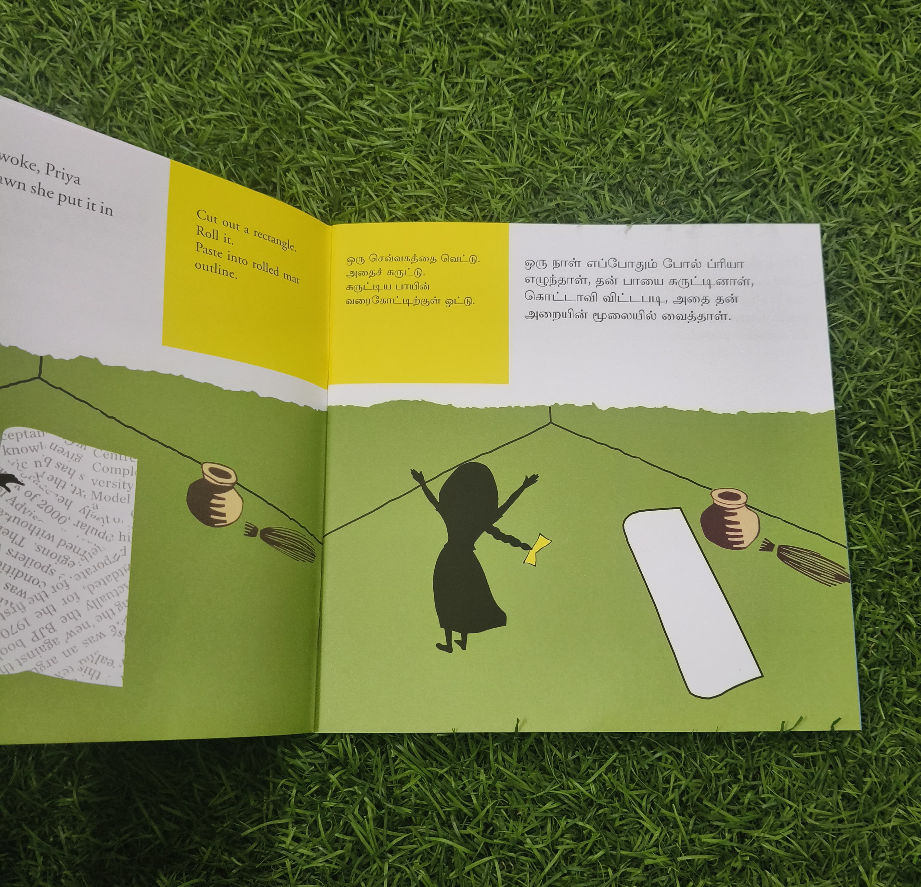 PRIYA'S DAY - English Tamil Bilingual Daily Routine Book for Kids