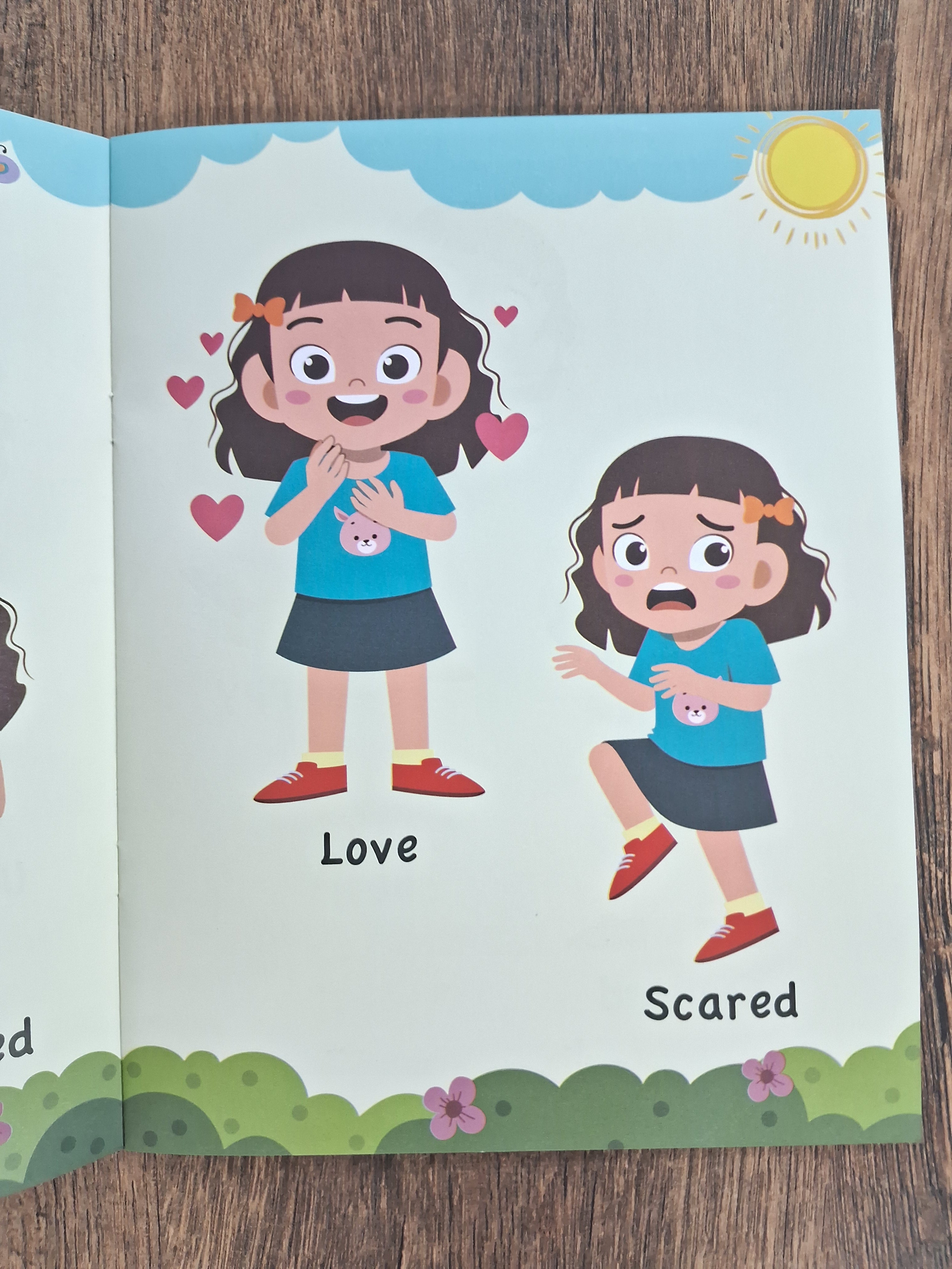 Feelings and Emotions: Preschool Book