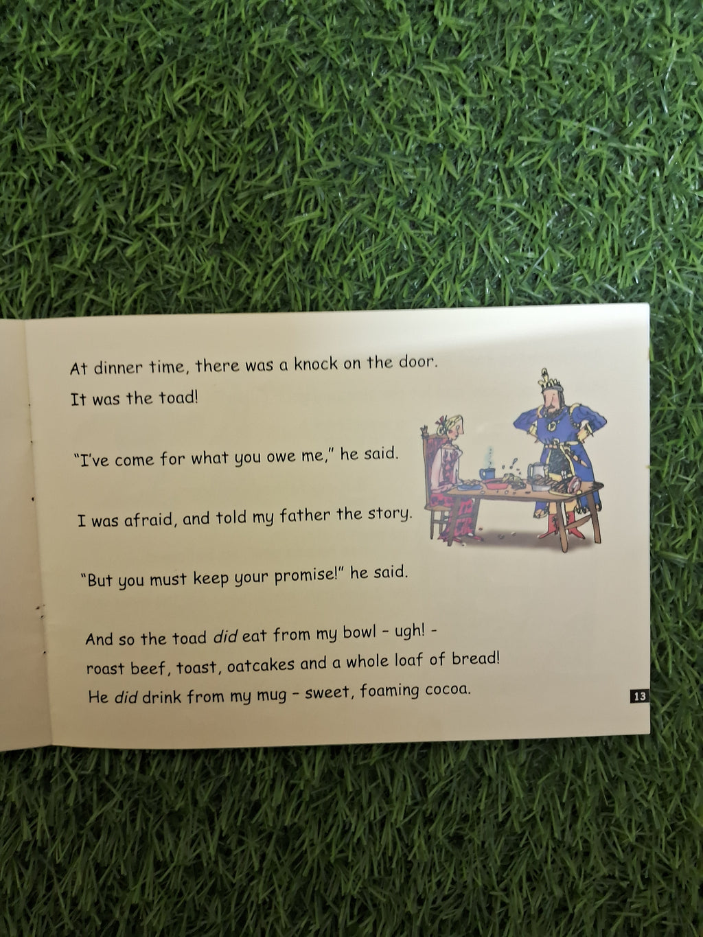 READ WRITE INC - TOAD grey story book 7 -  Very Good Condition Paperback