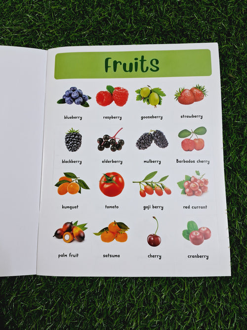 400+ Fruits & Vegetables Stickers