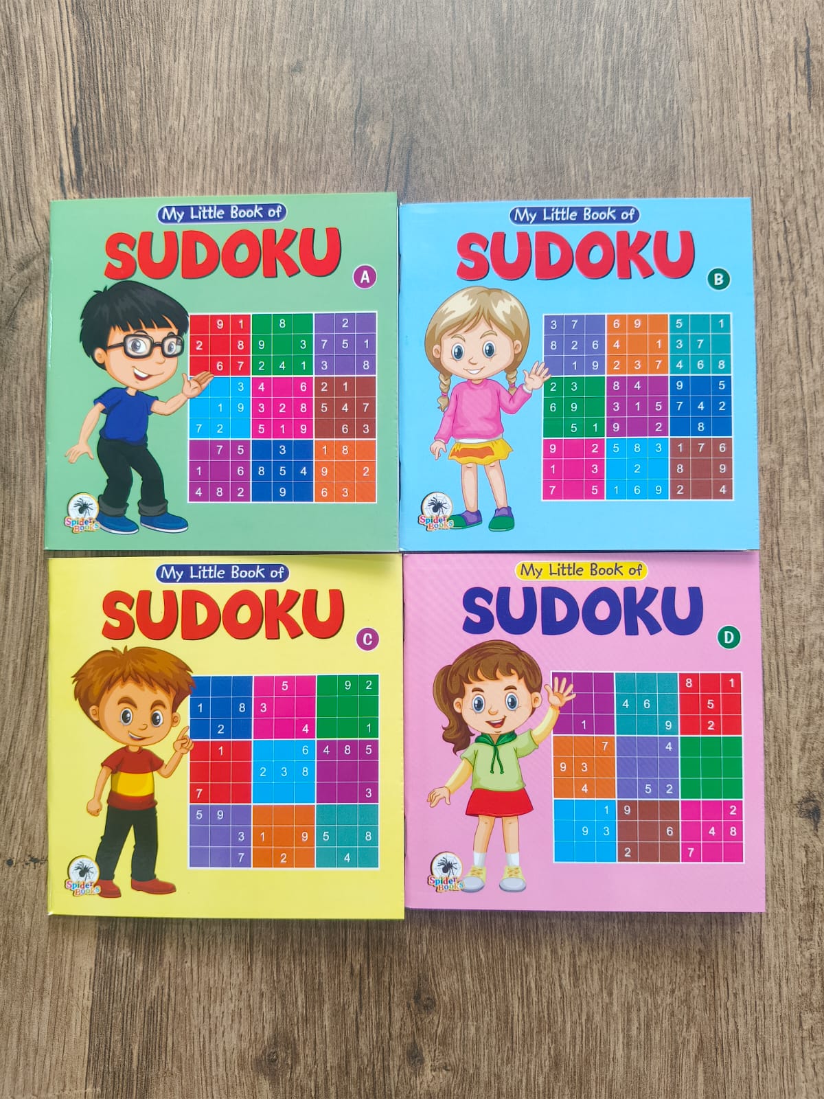 My Little Book of Sudoku (4 Books)
