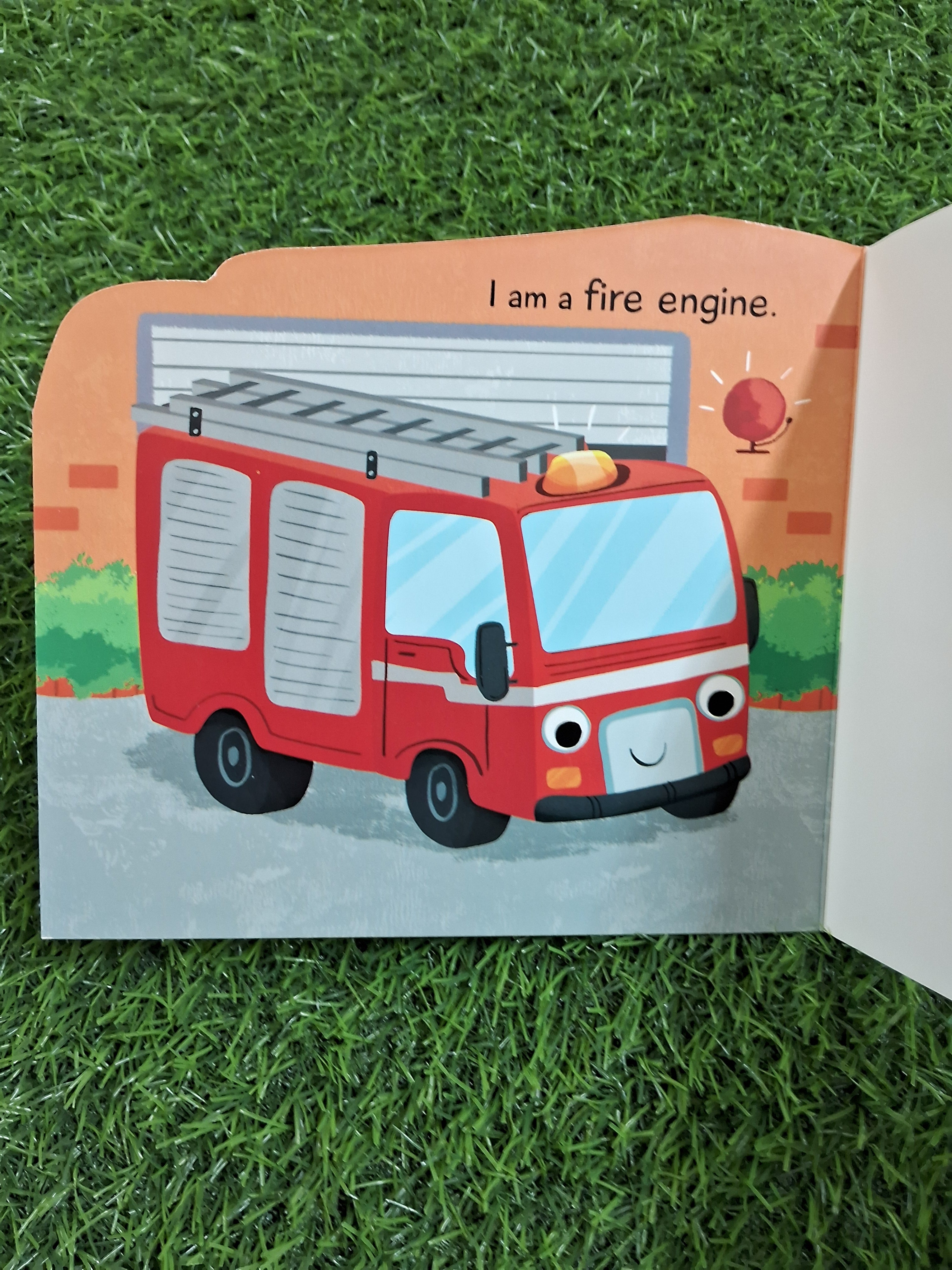 Fire Engine - Things That Move - Board Book