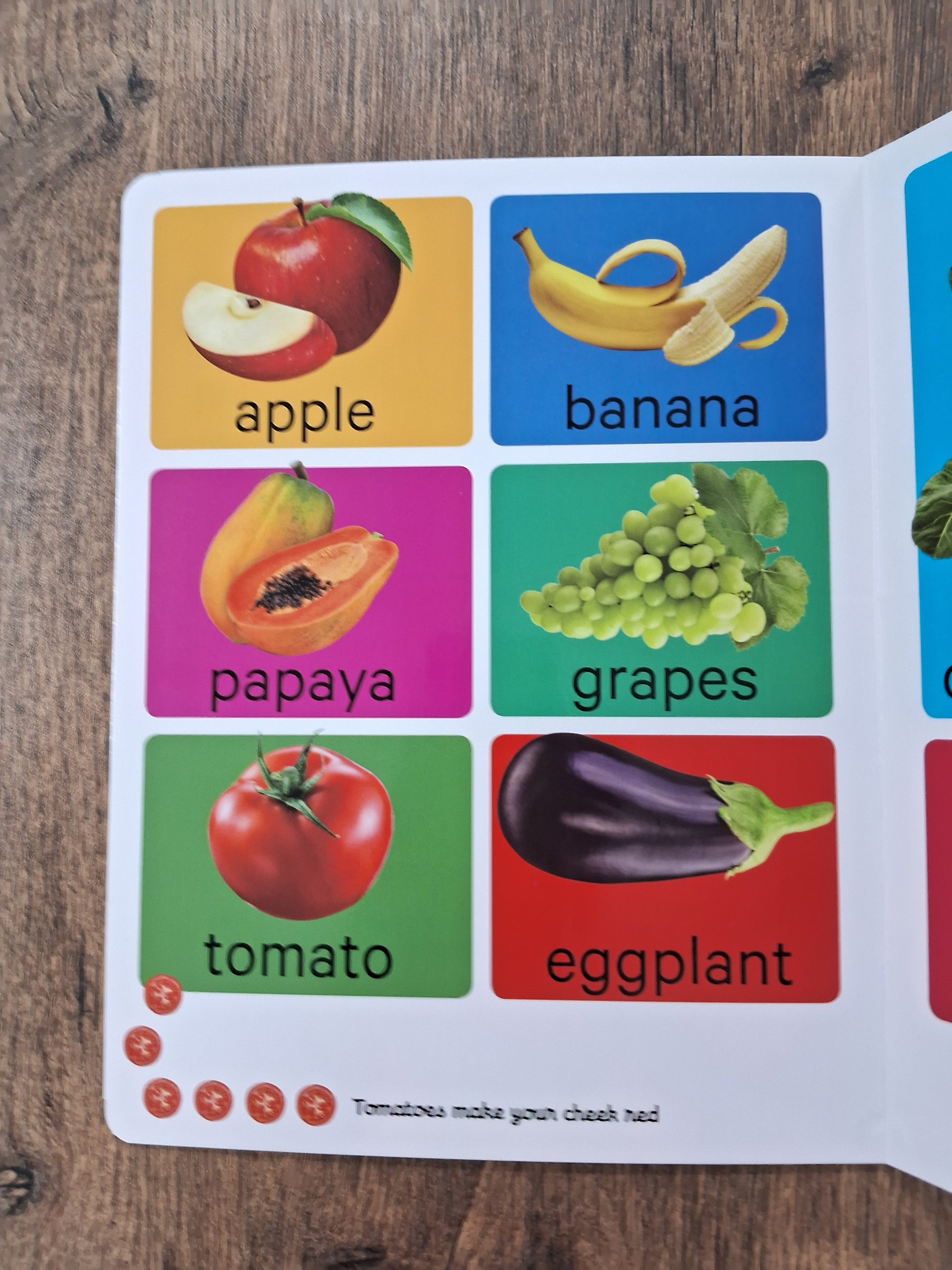 Fruits & Vegetables - Big Board Book
