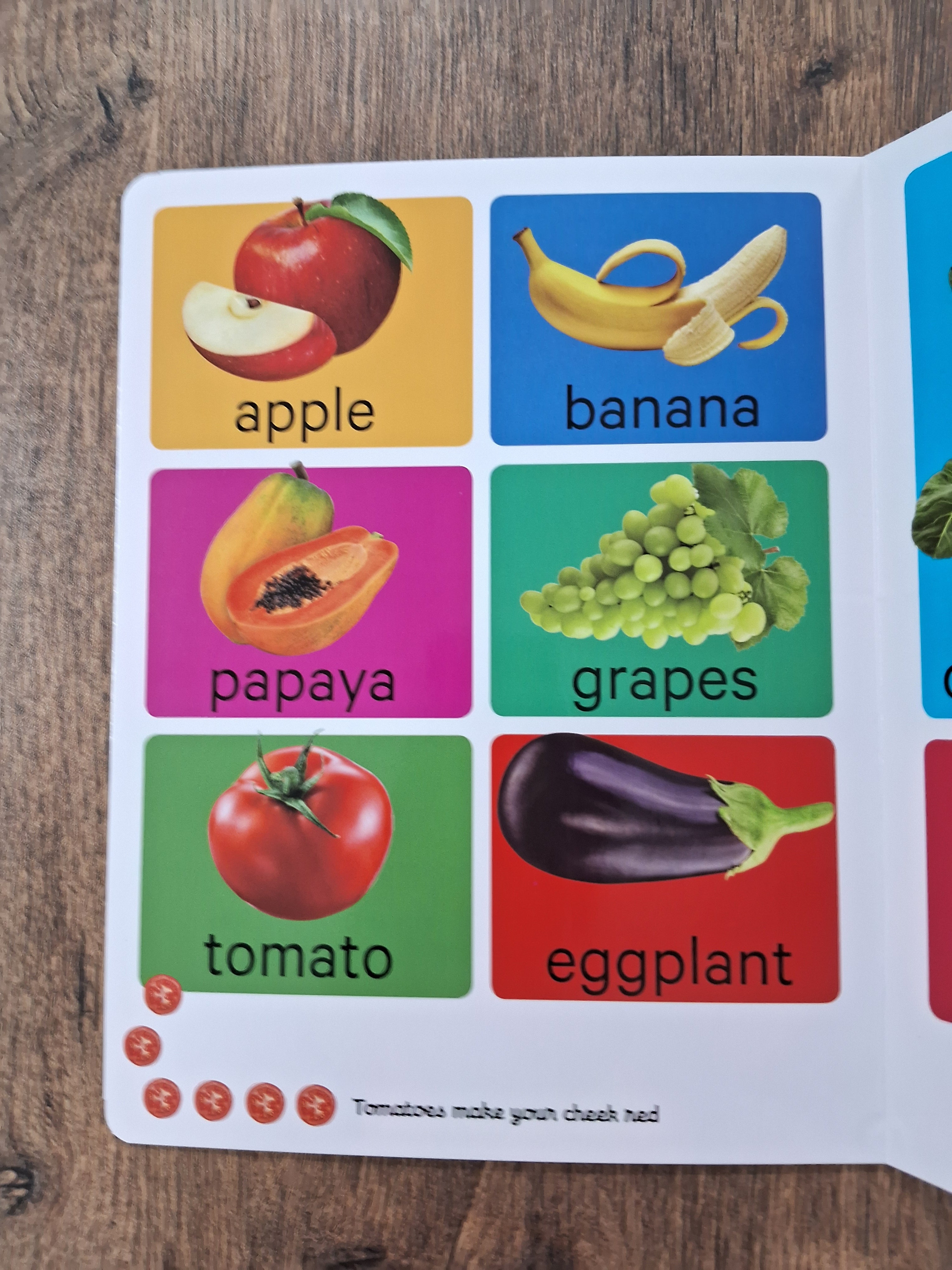 Fruits & Vegetables - Big Board Book
