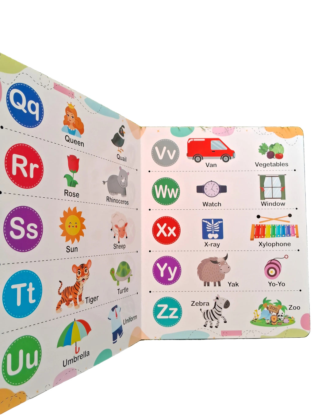 Learning My First Alphabet Board Book