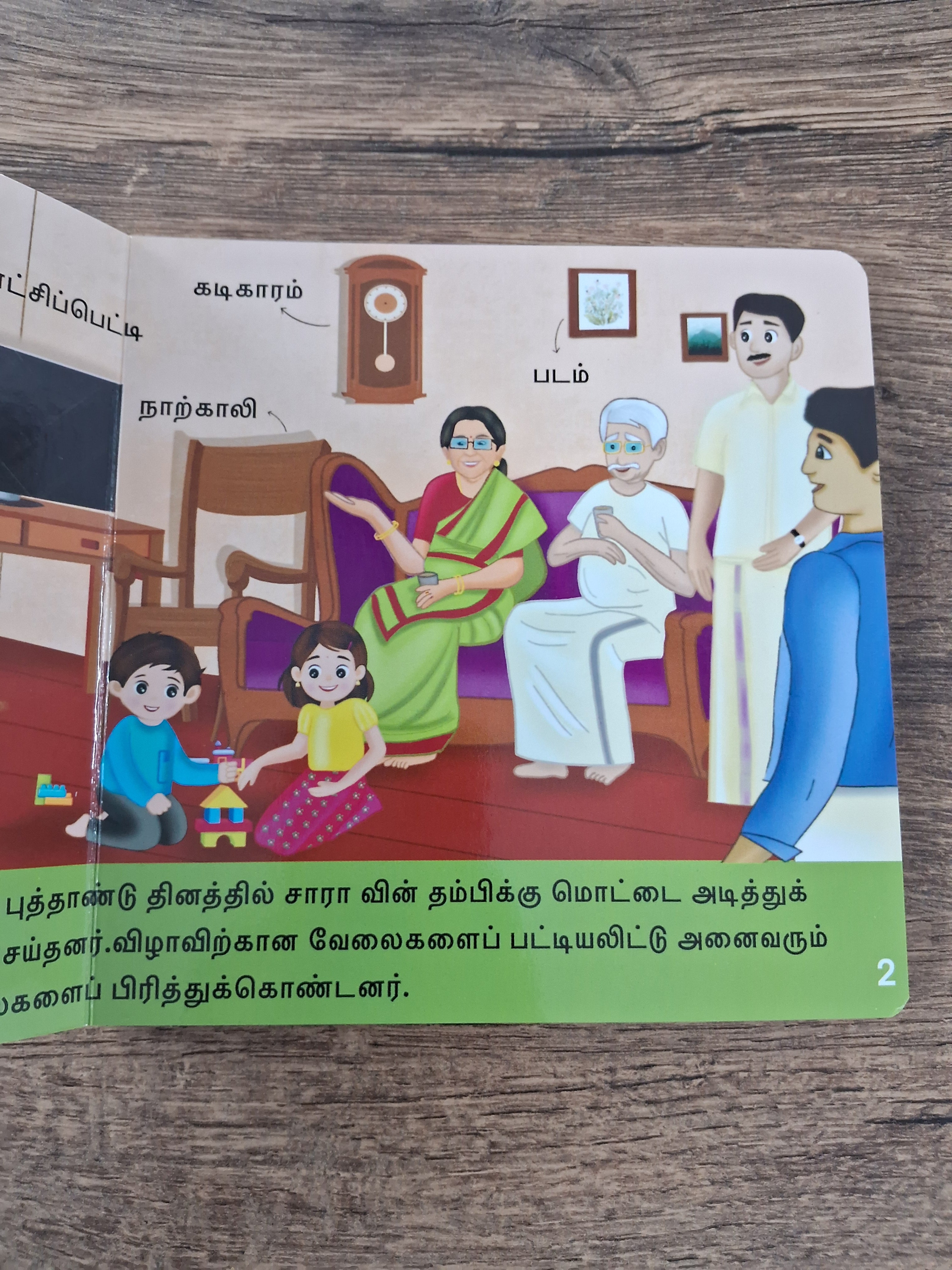 Uravugal - Tamil Board Book