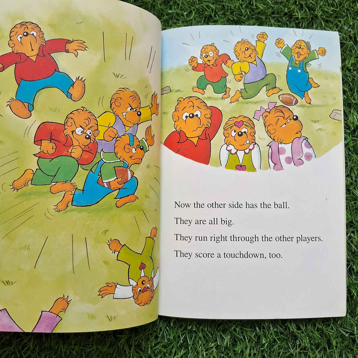 The berenstain Bears Play football - Very Good Condition Paperback