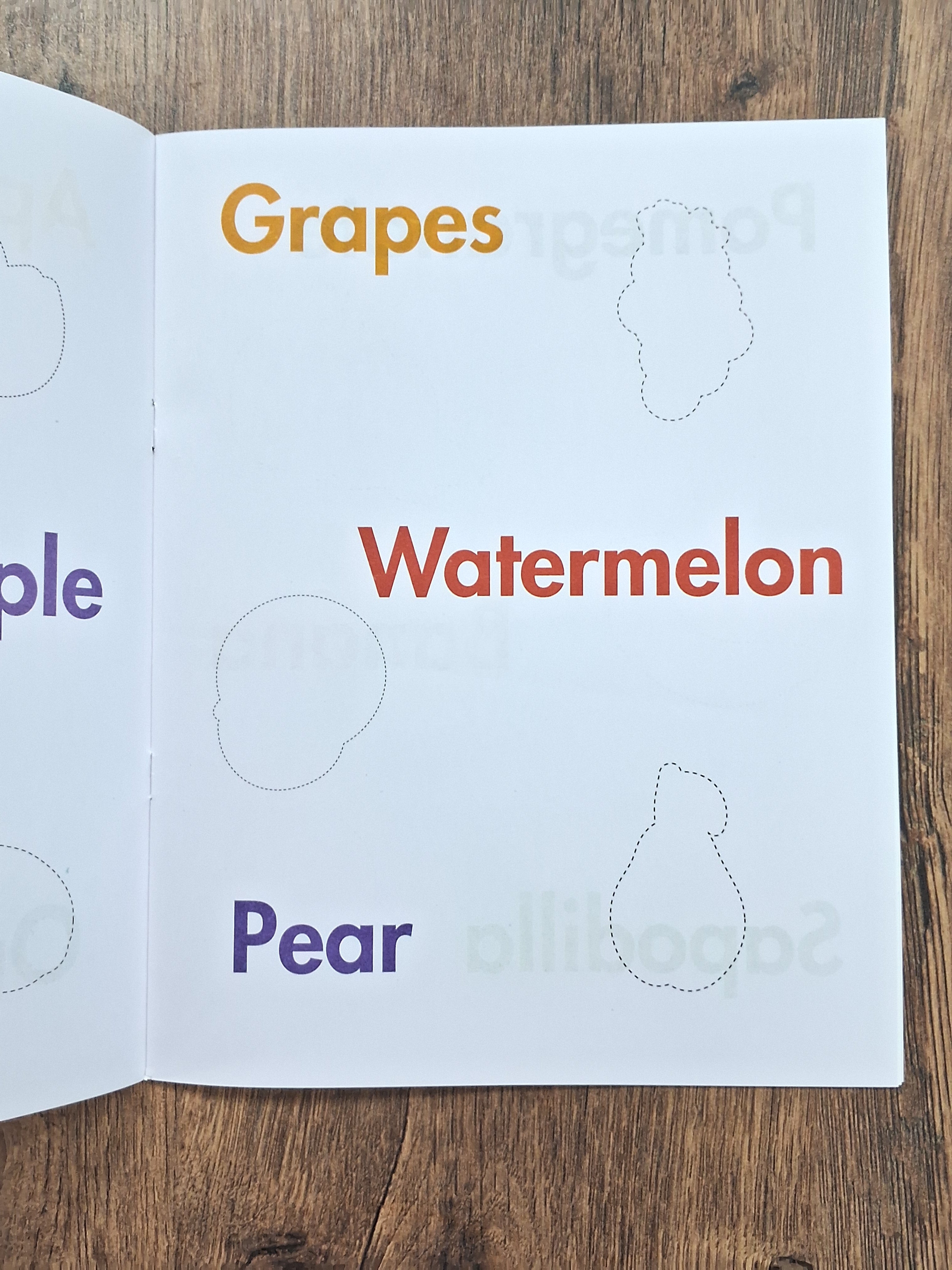 My First Stickers — Fruits and Vegetables