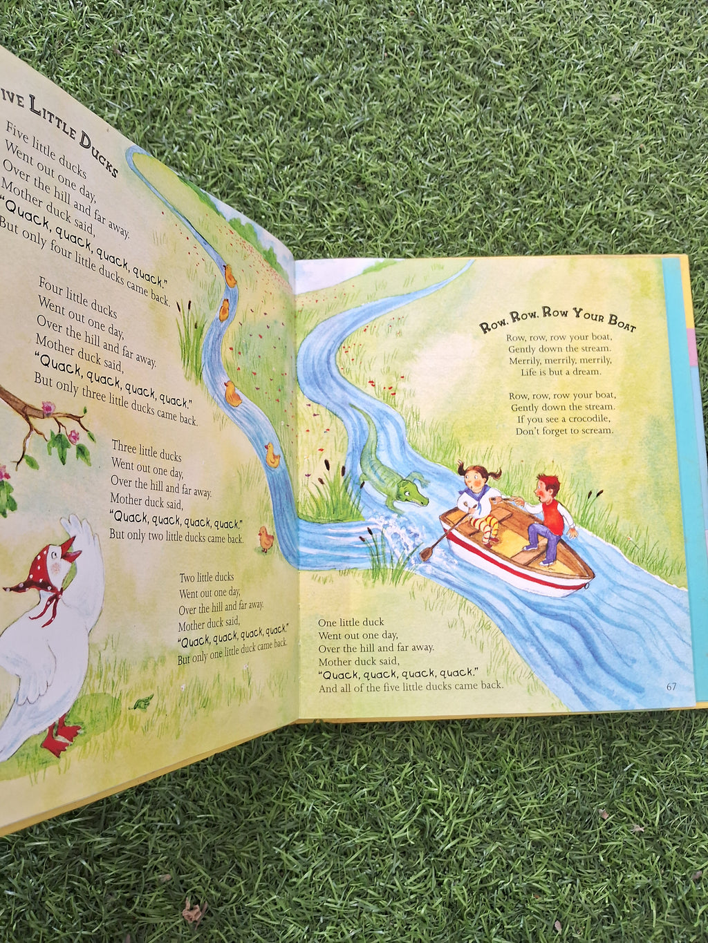 My Treasury Of Nursery Rhymes -  Good condition Hardcover
