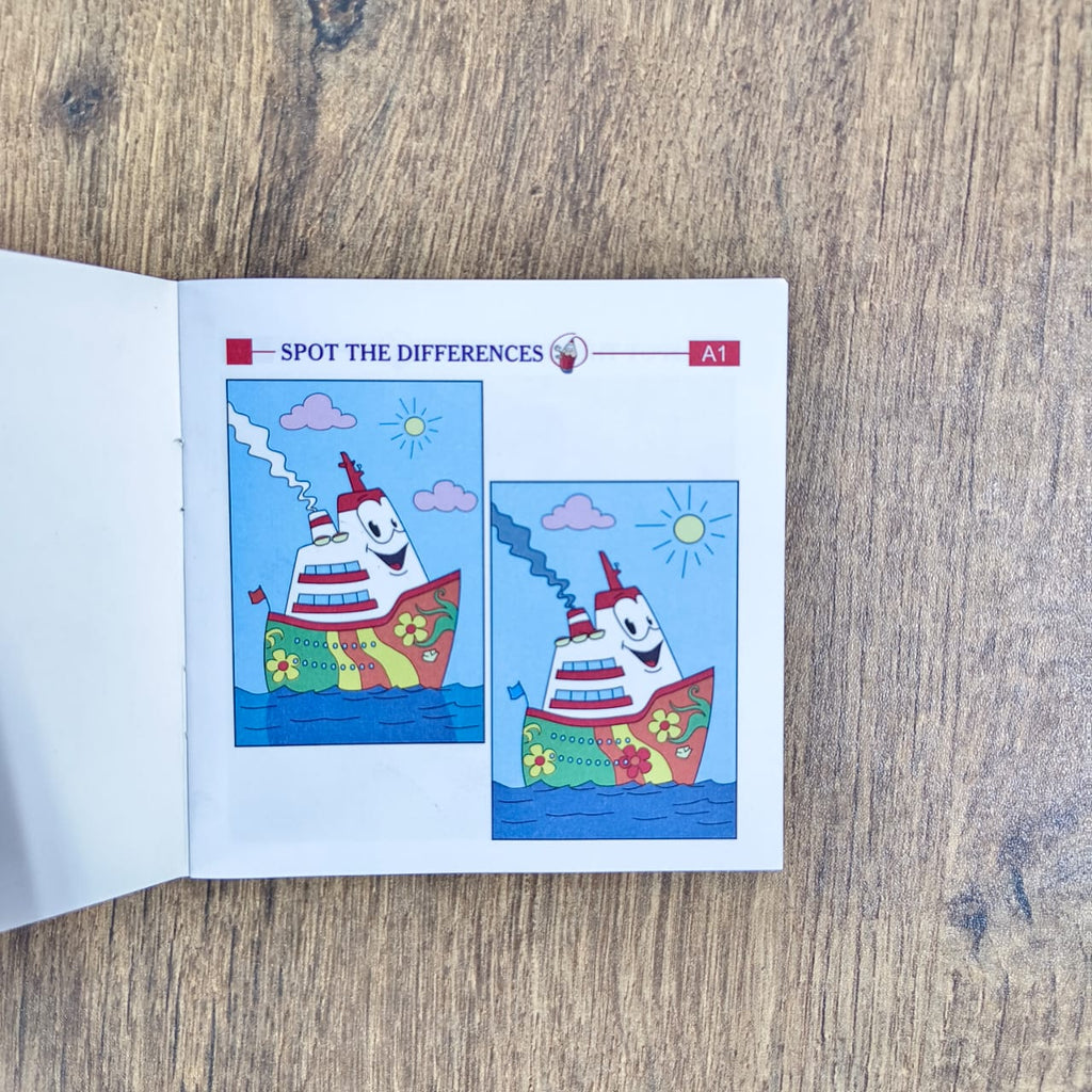 My Little Book of Spot the Differences - Combo of 4 Books