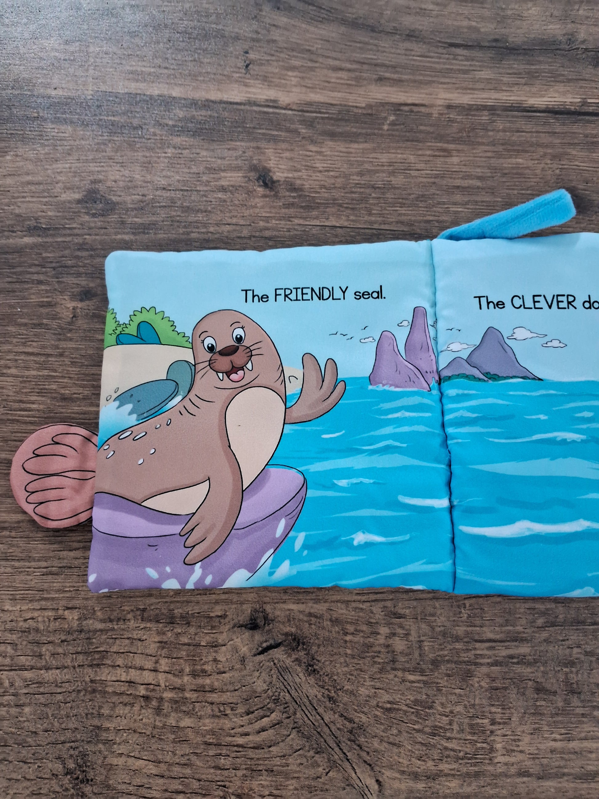 MY BABYS FIRST CLOTH BOOKS - UNDERWATER TAILS