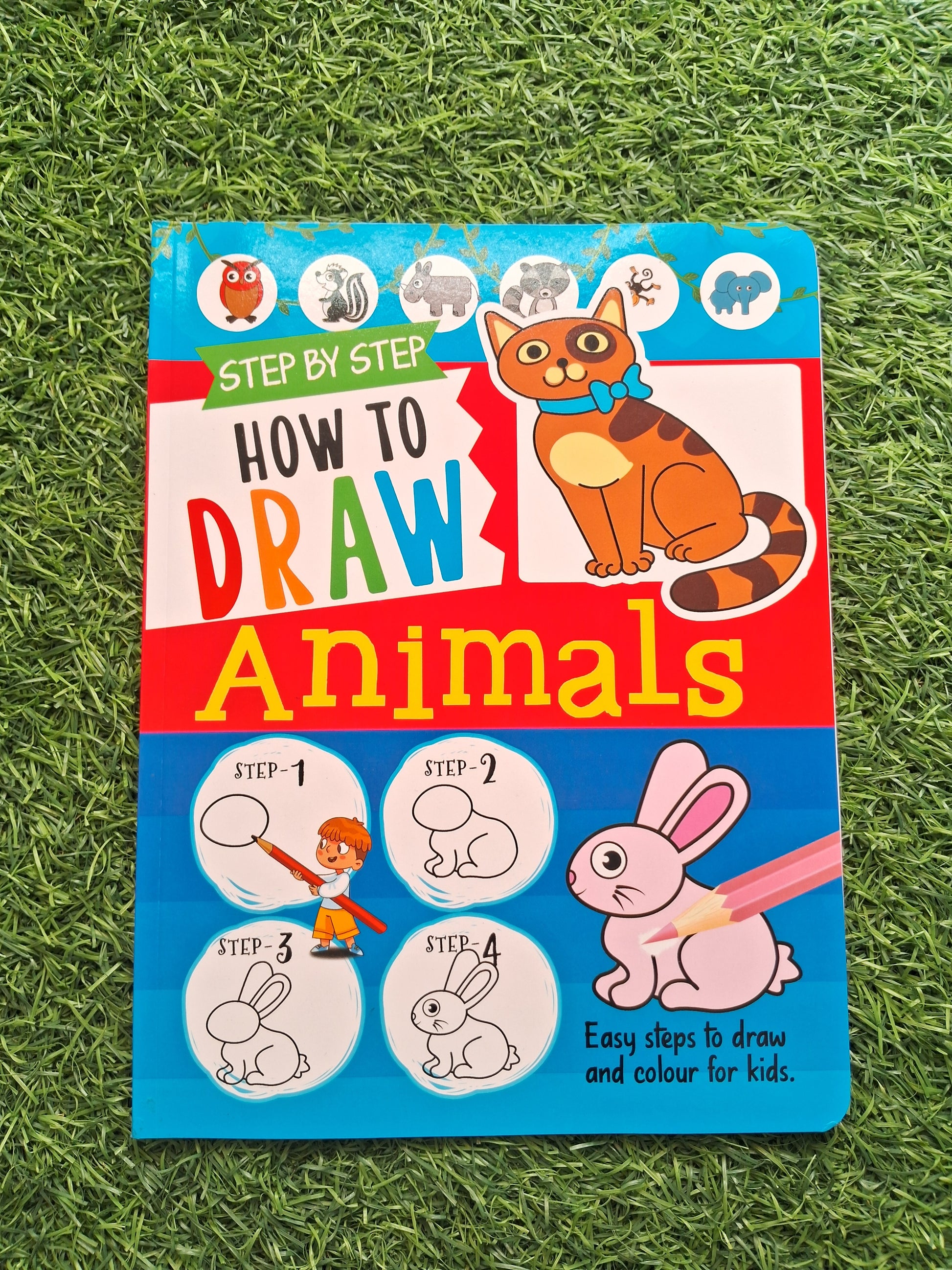 Step By Step How To Draw - Animals