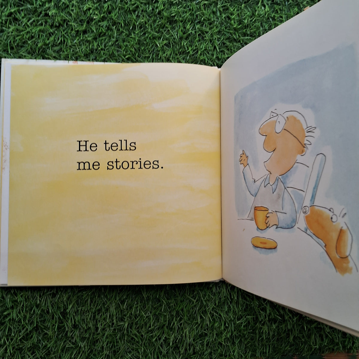 Tea with grandpa - Very Good Condition Hardcover