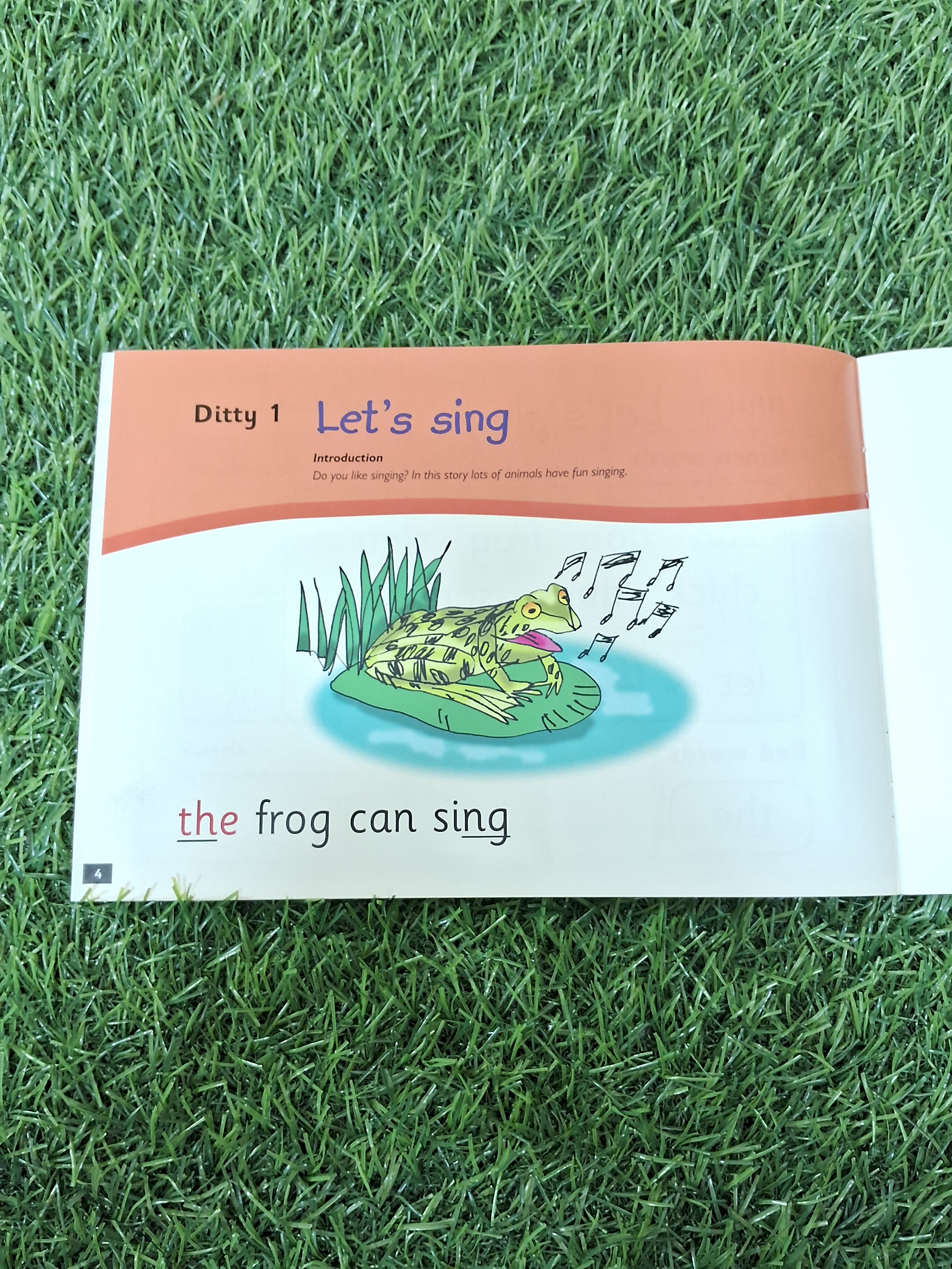 Phonics - Let's Sing -  Very Good Condition Paperback