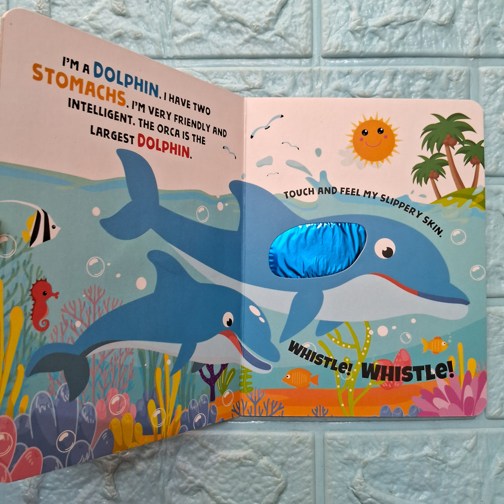 Sea Animals - Touch Feel Book