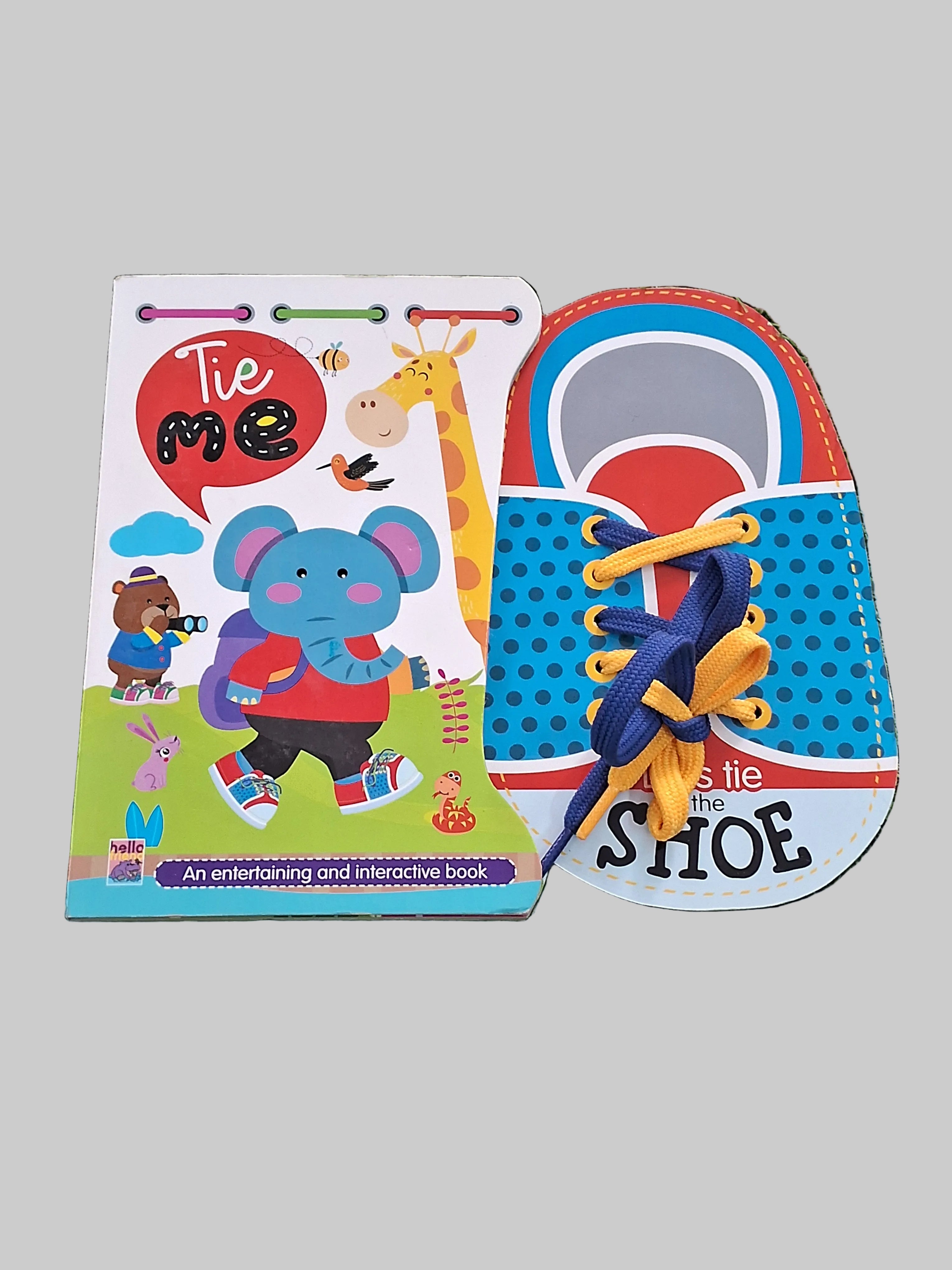 Let's tie the shoe - Board Book