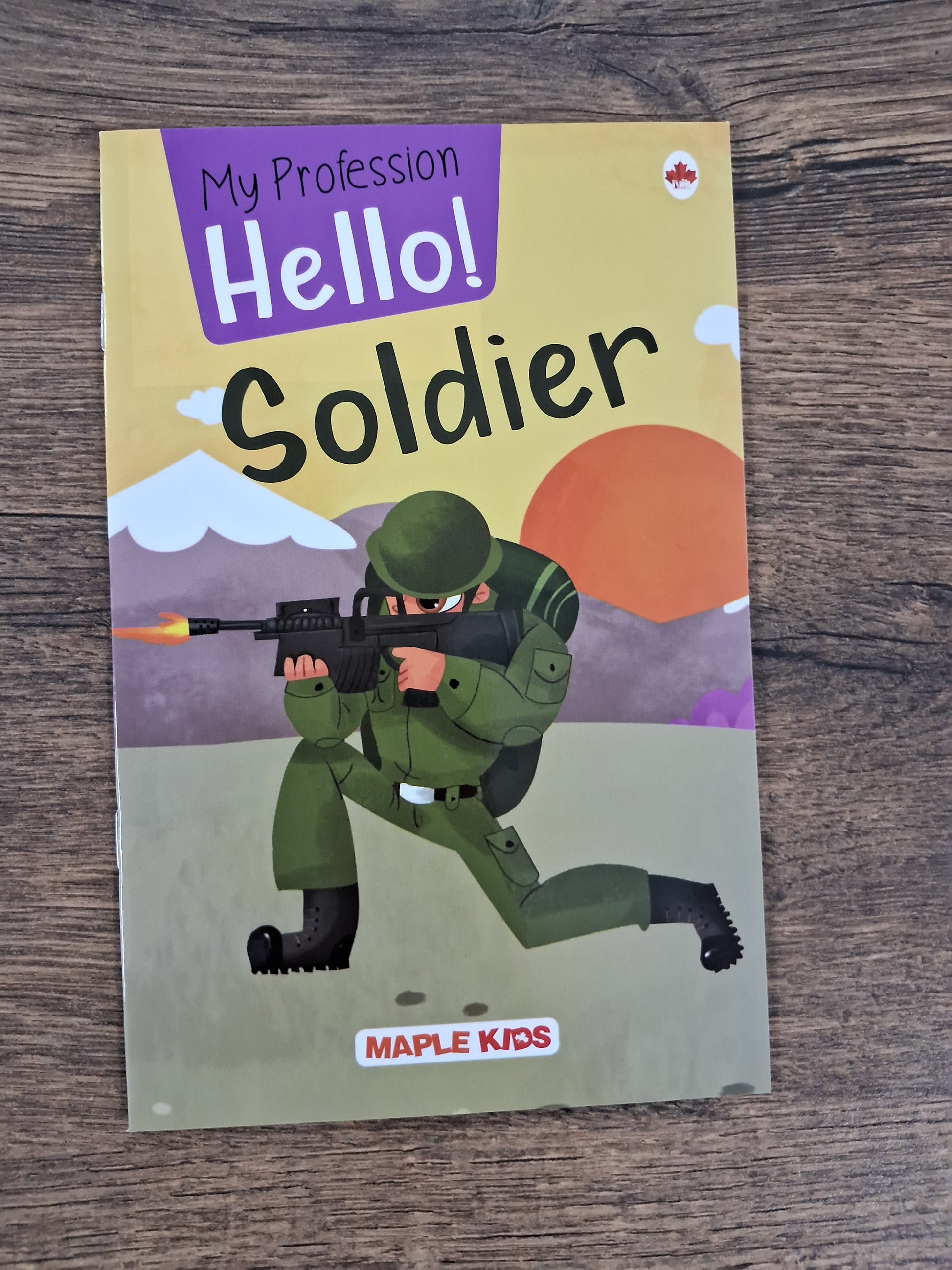 My Profession (Set of 8 Books) (Illustrated) - Police, Pilot, Farmer, Engineer, Doctor, Chef, Soldier, Teacher - Professions Stories for Children - Age 3+