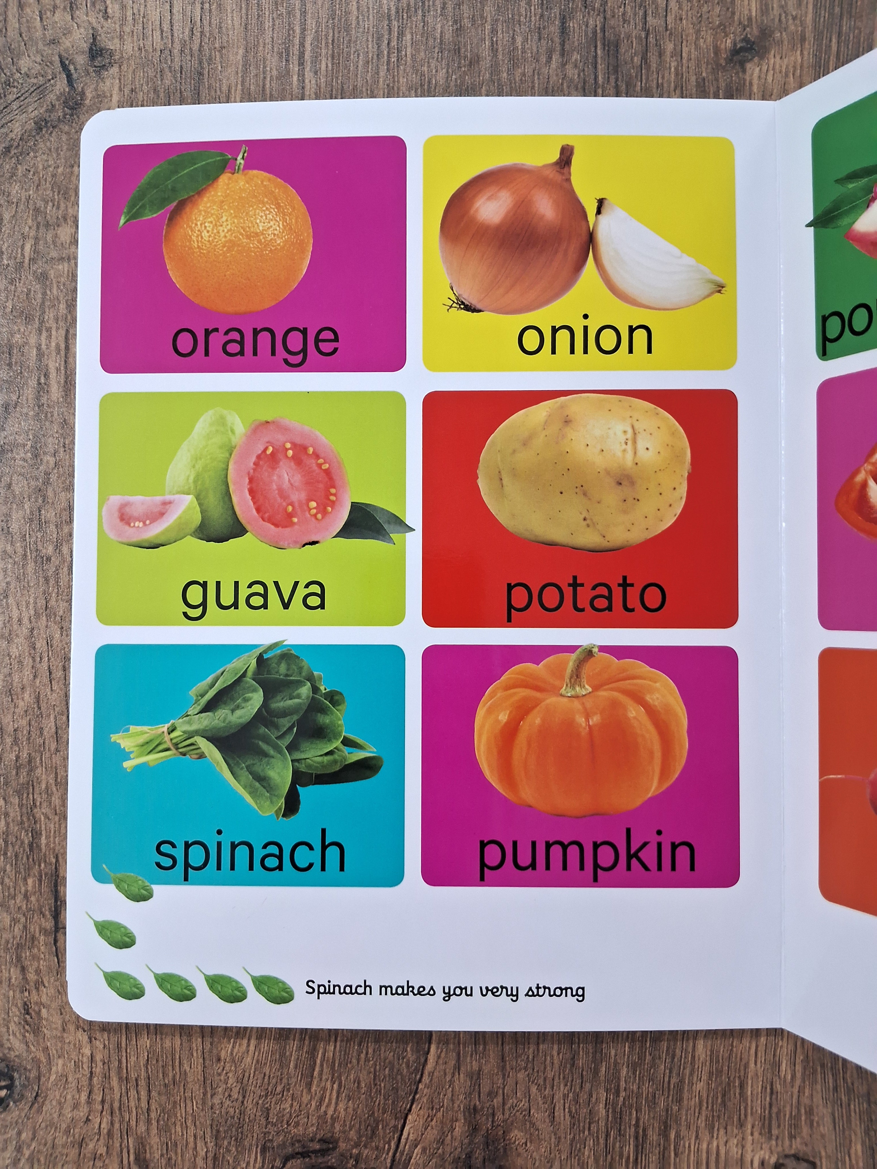Fruits & Vegetables - Big Board Book