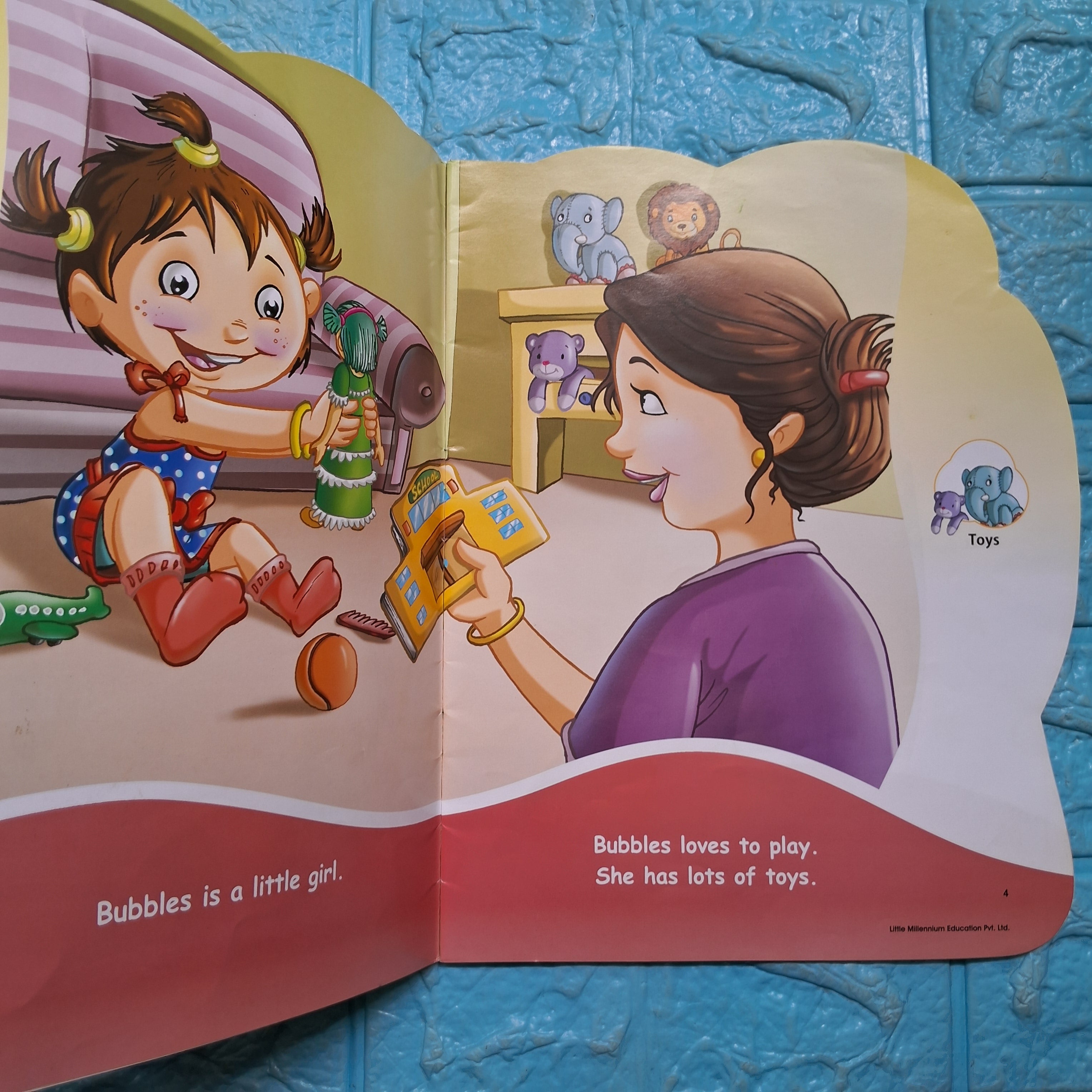 Bubble's Dear Puppy Kittu & Mittu - Very Good Condition Paperback