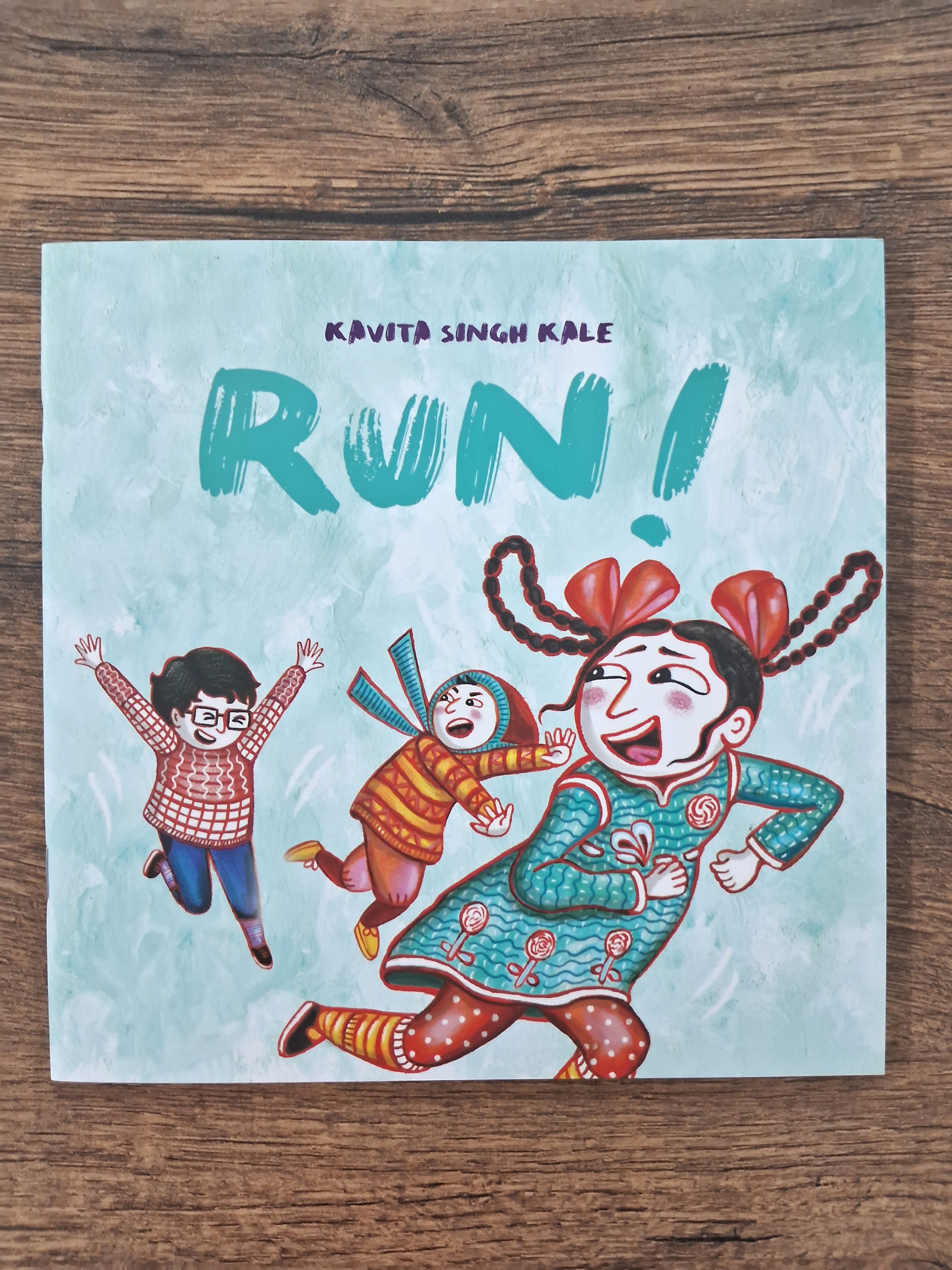 Run! - Wordless Book