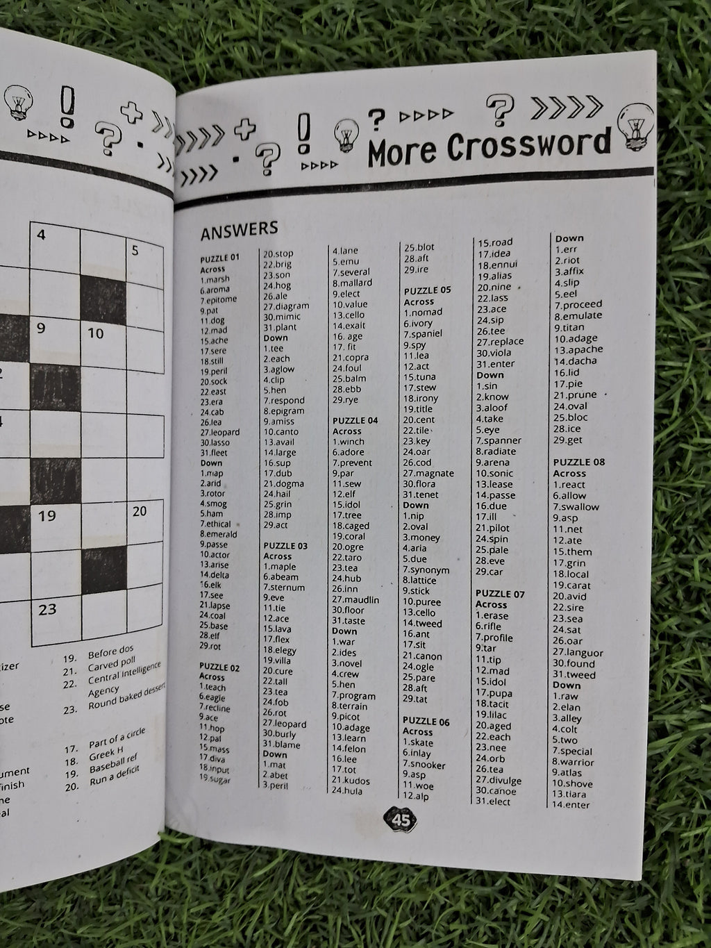 More cross word Book