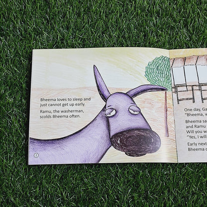 Bheema, the Sleepyhead - English- Level 1 - Pratham