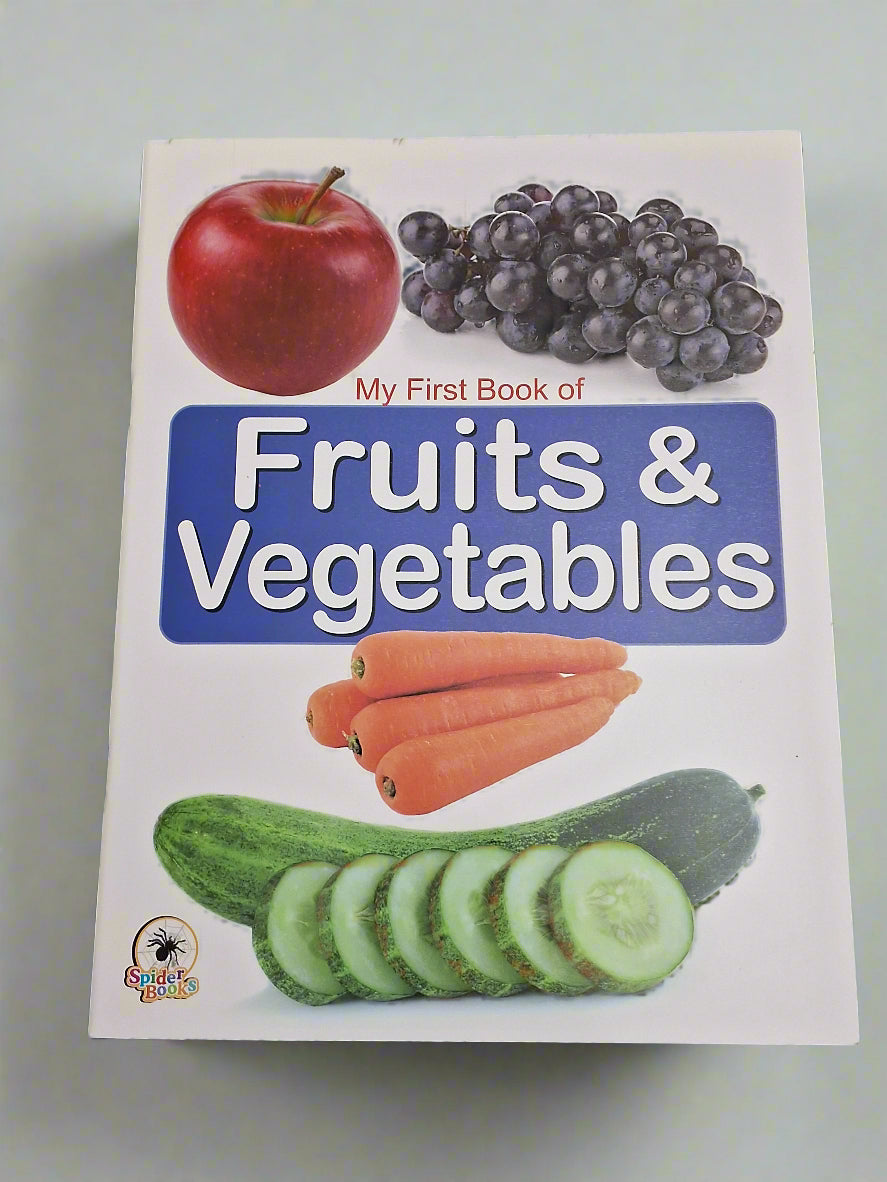 Fruits & Vegetables - Large Paperback- Real Images