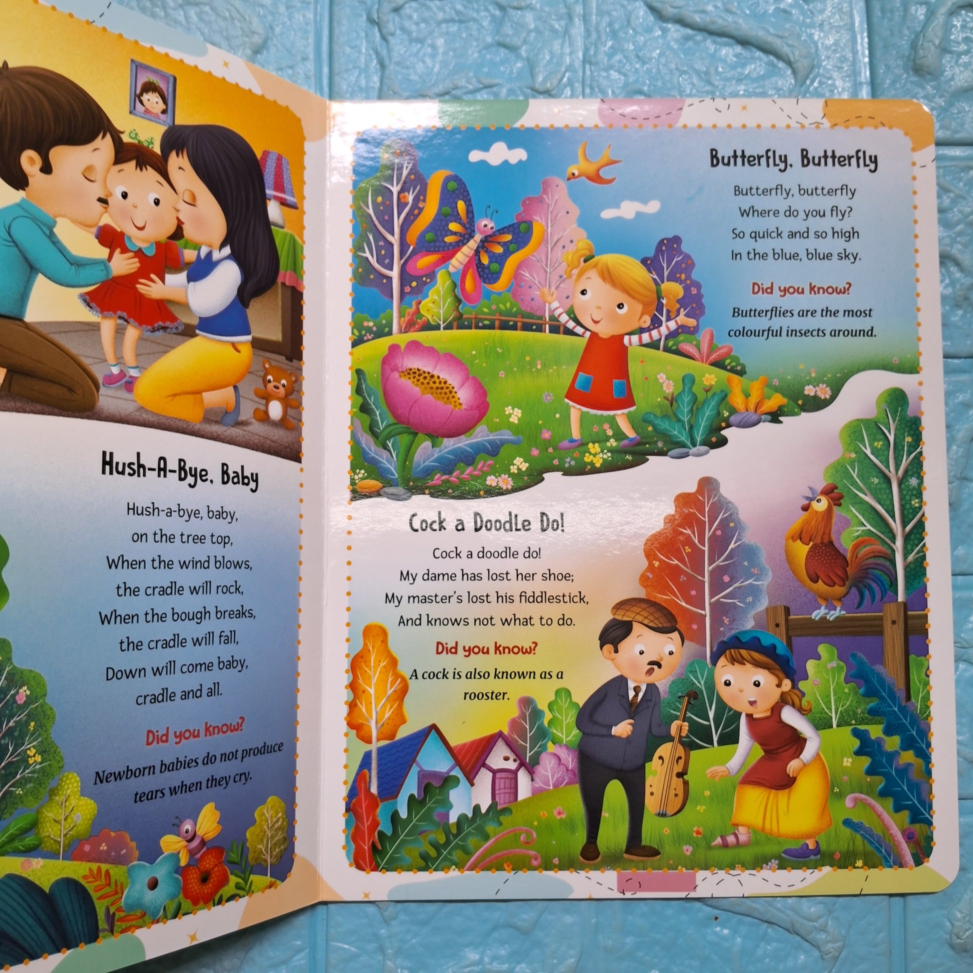 Learning My First Rhymes Board Book