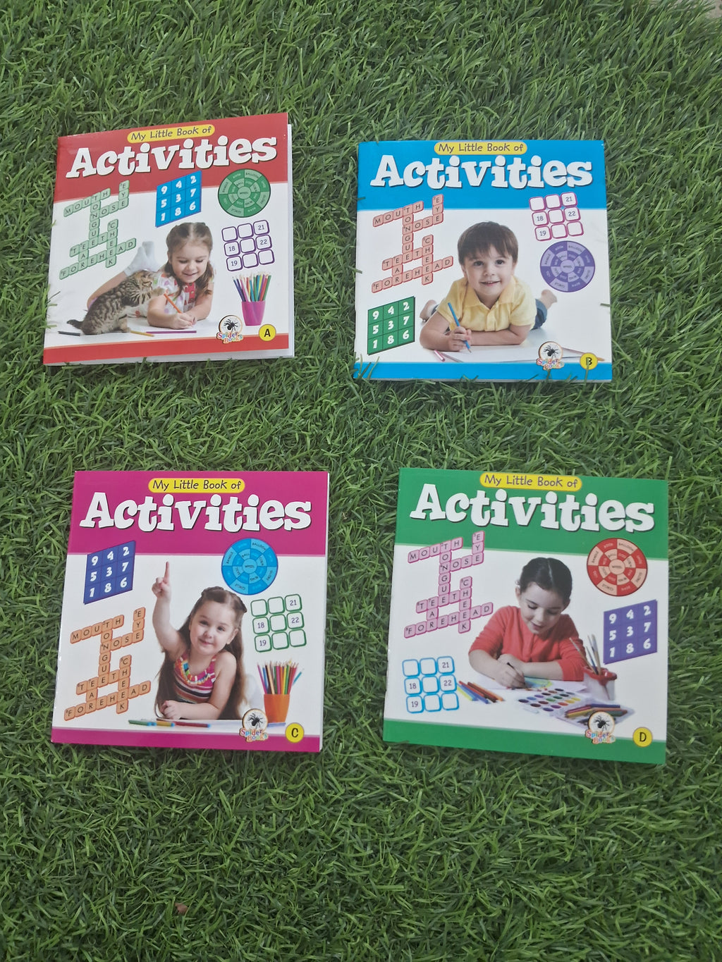 My Little Book of Activities - 4 Books Combo