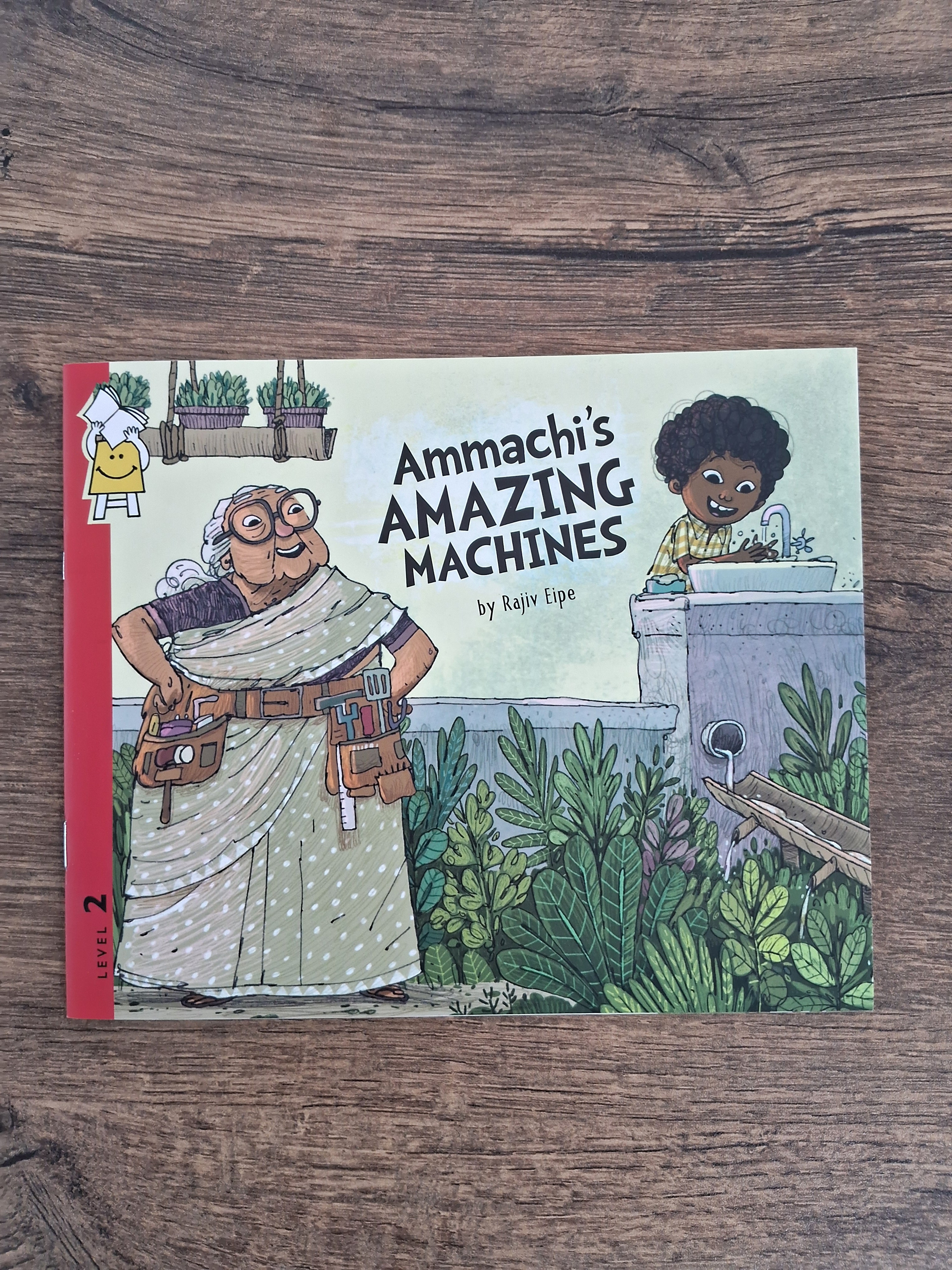 Ammachi's Amazing Machines - English - Level 2 - Pratham
