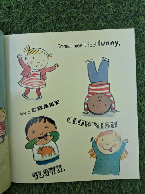A FUNNY SUNNY BOOK OF FEELINGS - SOMETIMES I FEEL SUNNY -  Very Good Condition Paperback