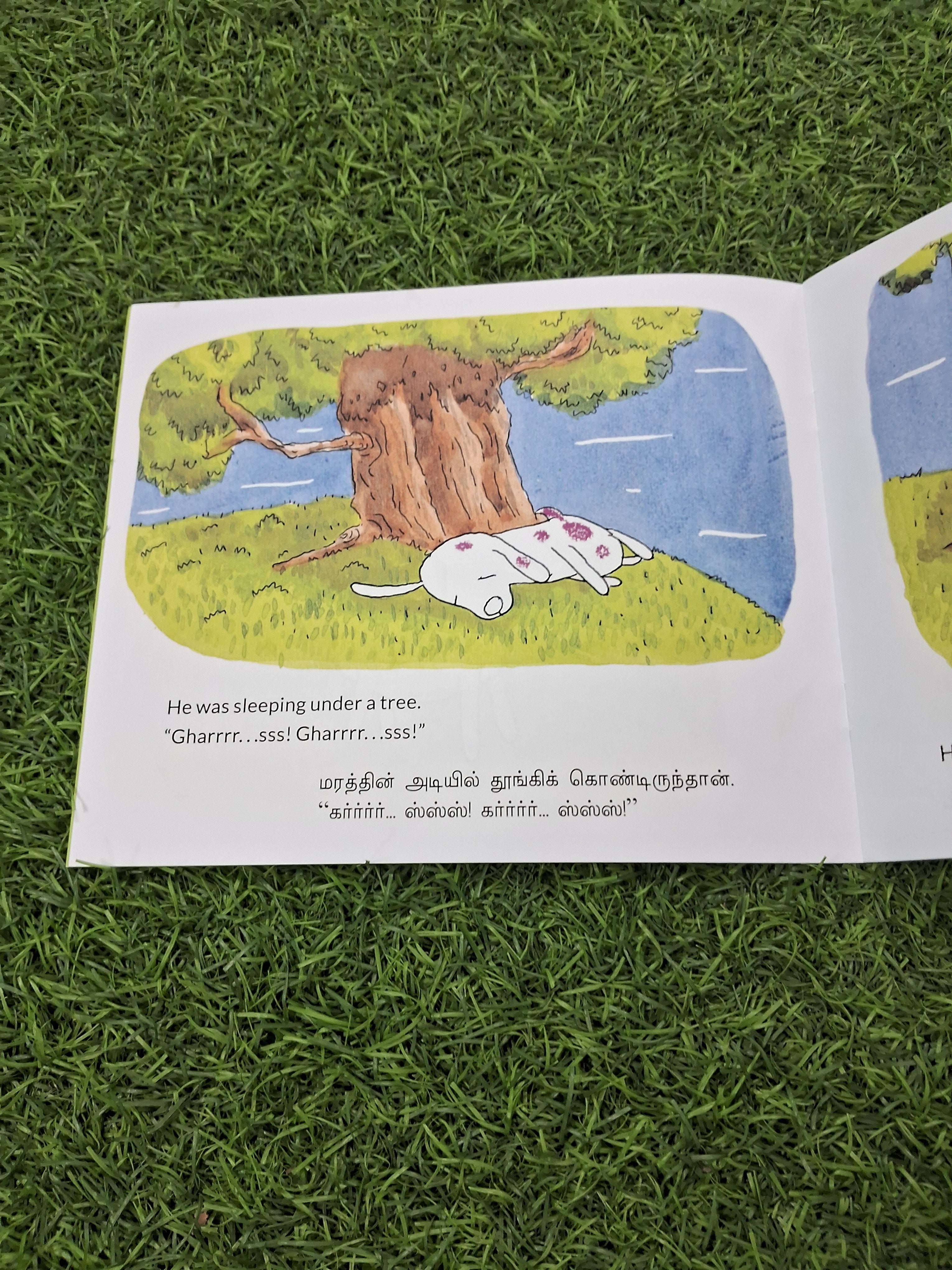 PURPLE JOJO - English Tamil Bilingual Fun Story Book