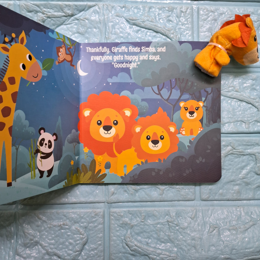 Puppet Book - Little Lion